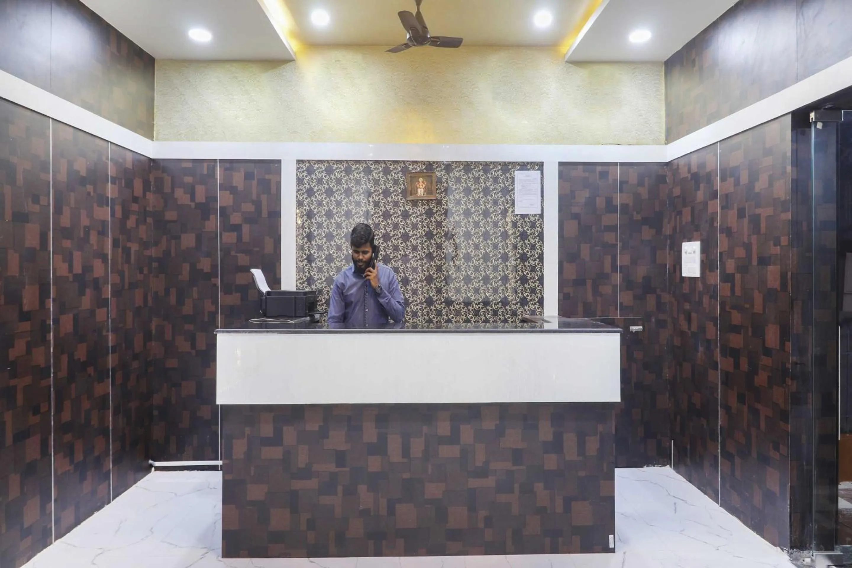 Lobby or reception in Hotel O 74966 Shree Amardeep Hotel