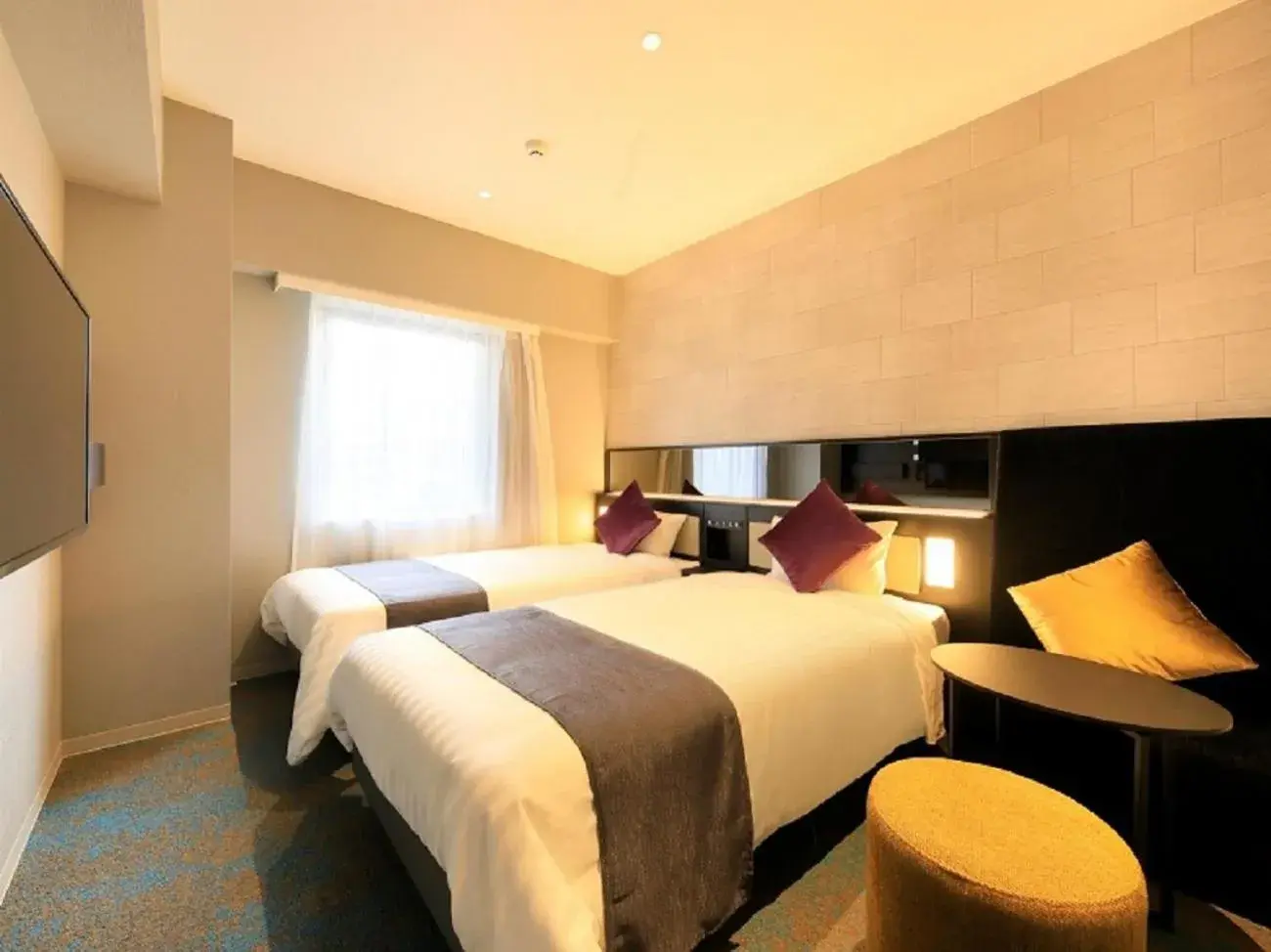 Bed in QuintessaHotel FukuokaTenjin Comic&Books Bed in QuintessaHotel FukuokaTenjin Comic&Books