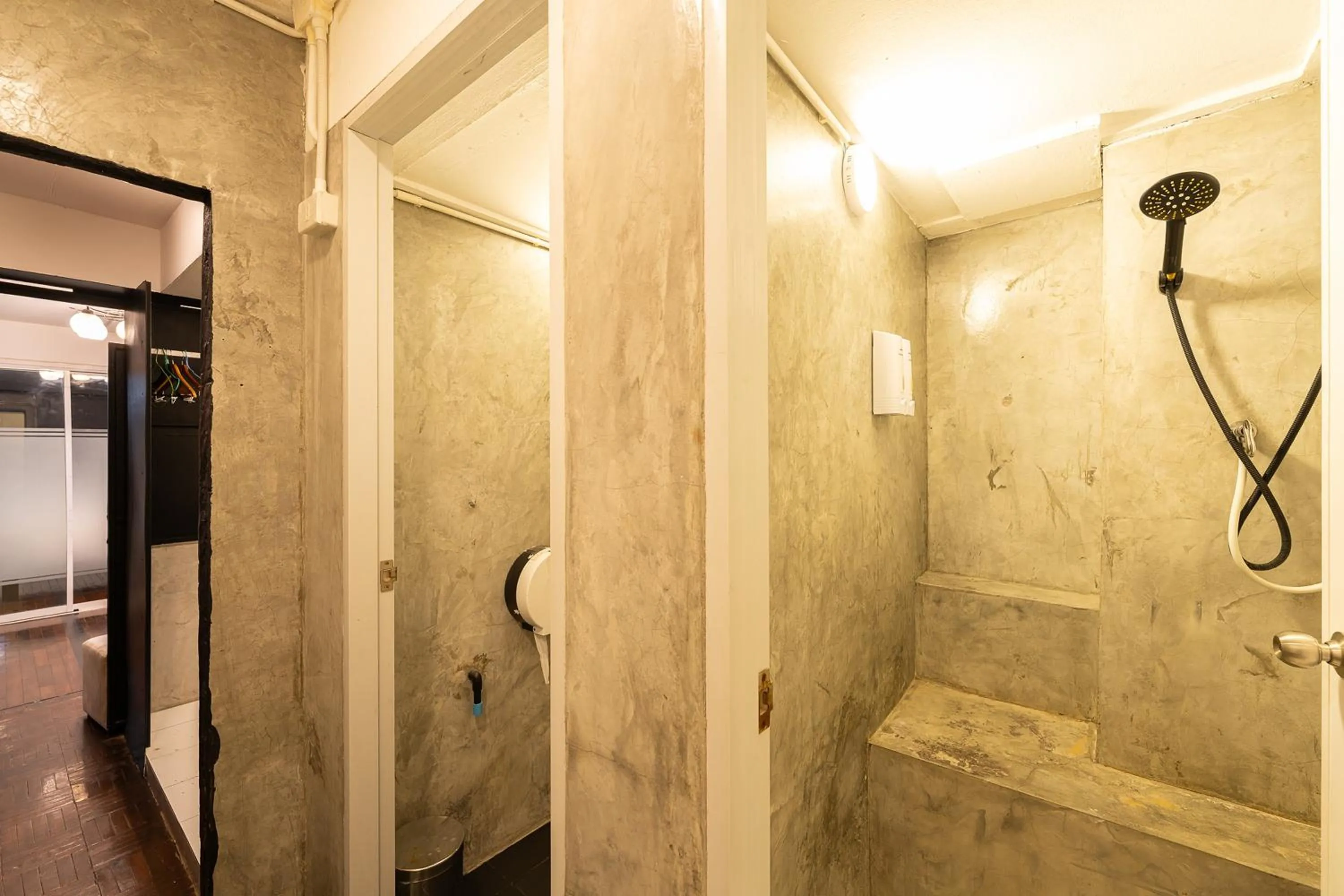 Shower in KAYAN Hostel