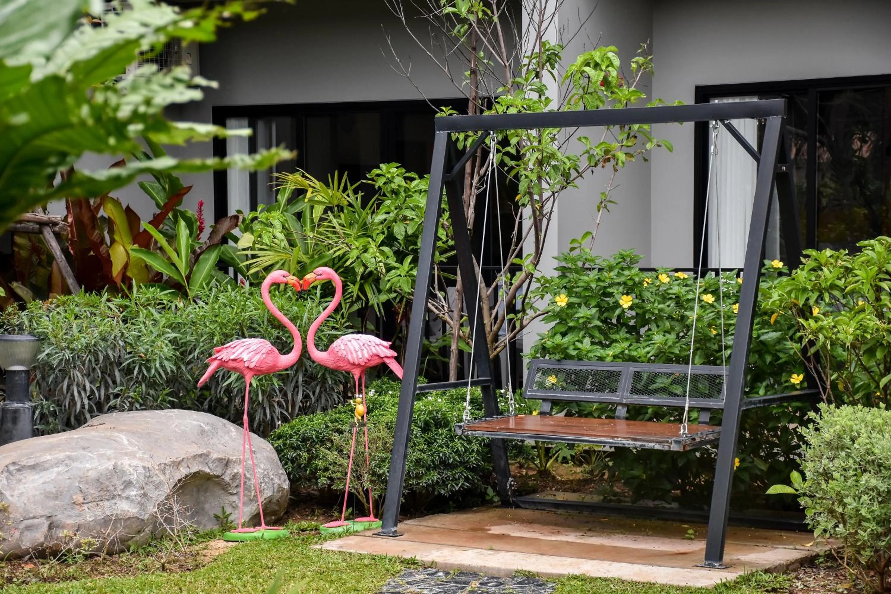 Garden in JINGLE JUNGLE RESORT KHAOYAI