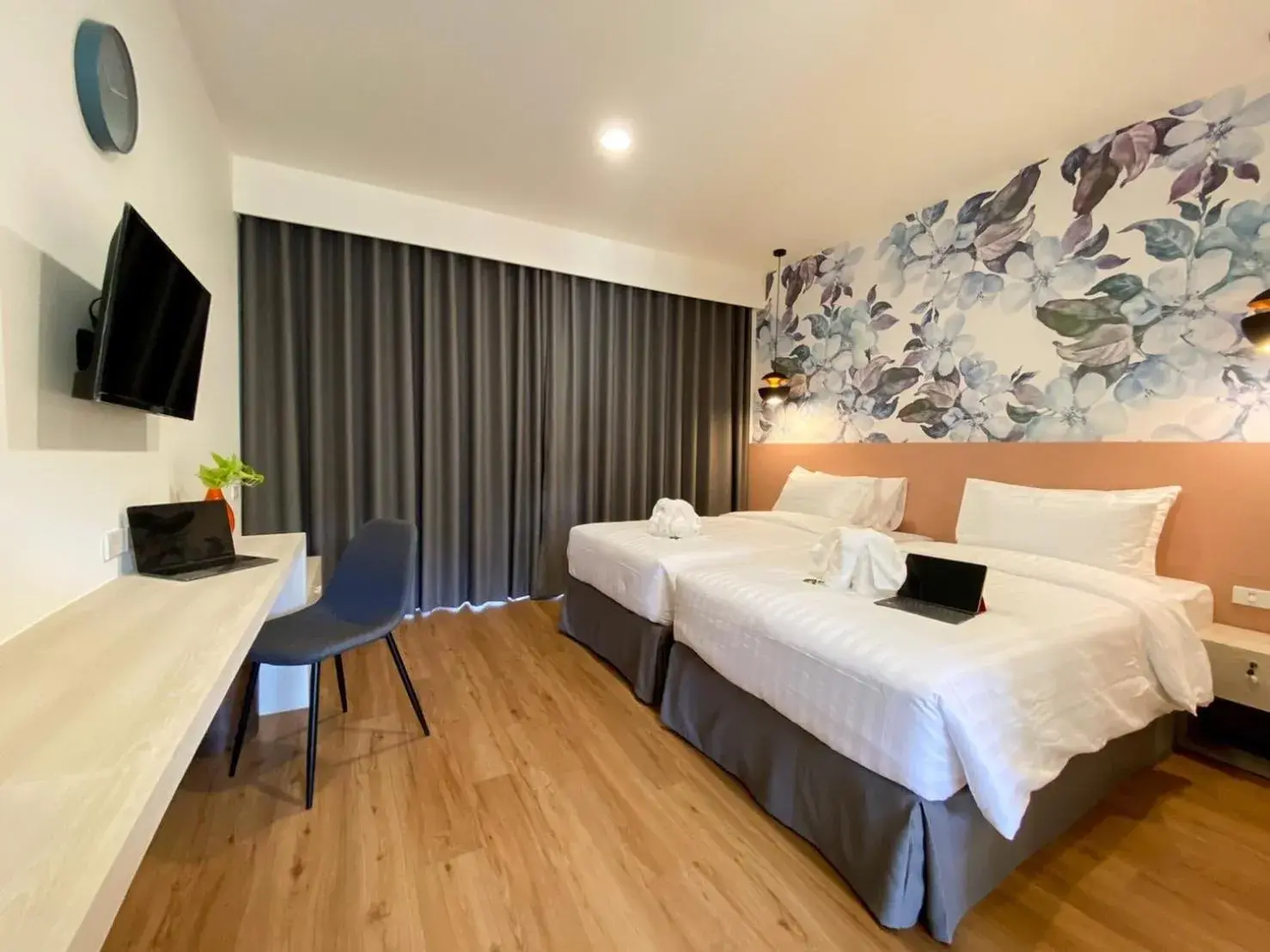 Bed in JINGLE JUNGLE RESORT KHAOYAI Bed in JINGLE JUNGLE RESORT KHAOYAI