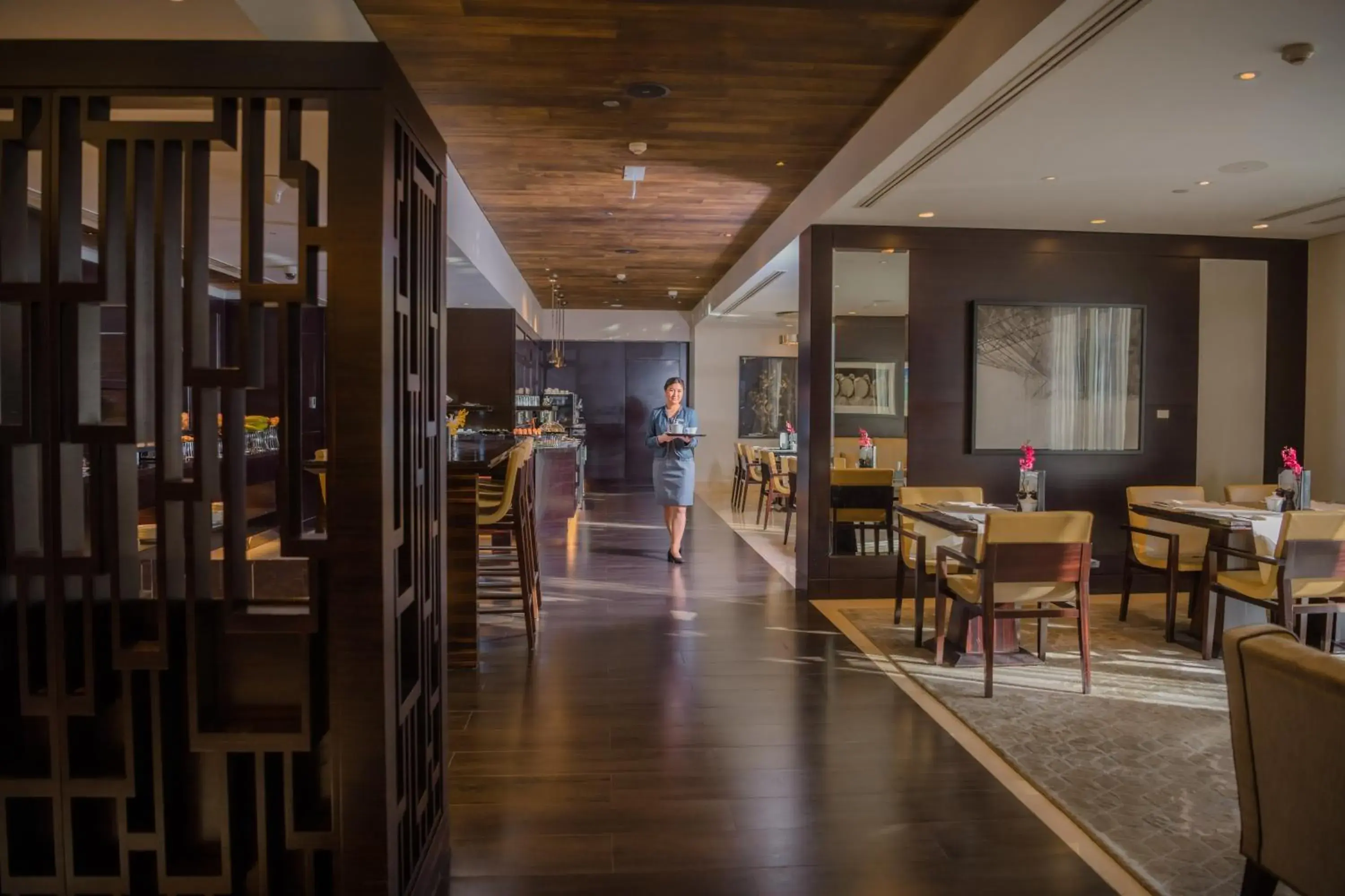 Lounge or bar in Kempinski Hotel Mall of the Emirates, Dubai Lounge or bar in Kempinski Hotel Mall of the Emirates, Dubai