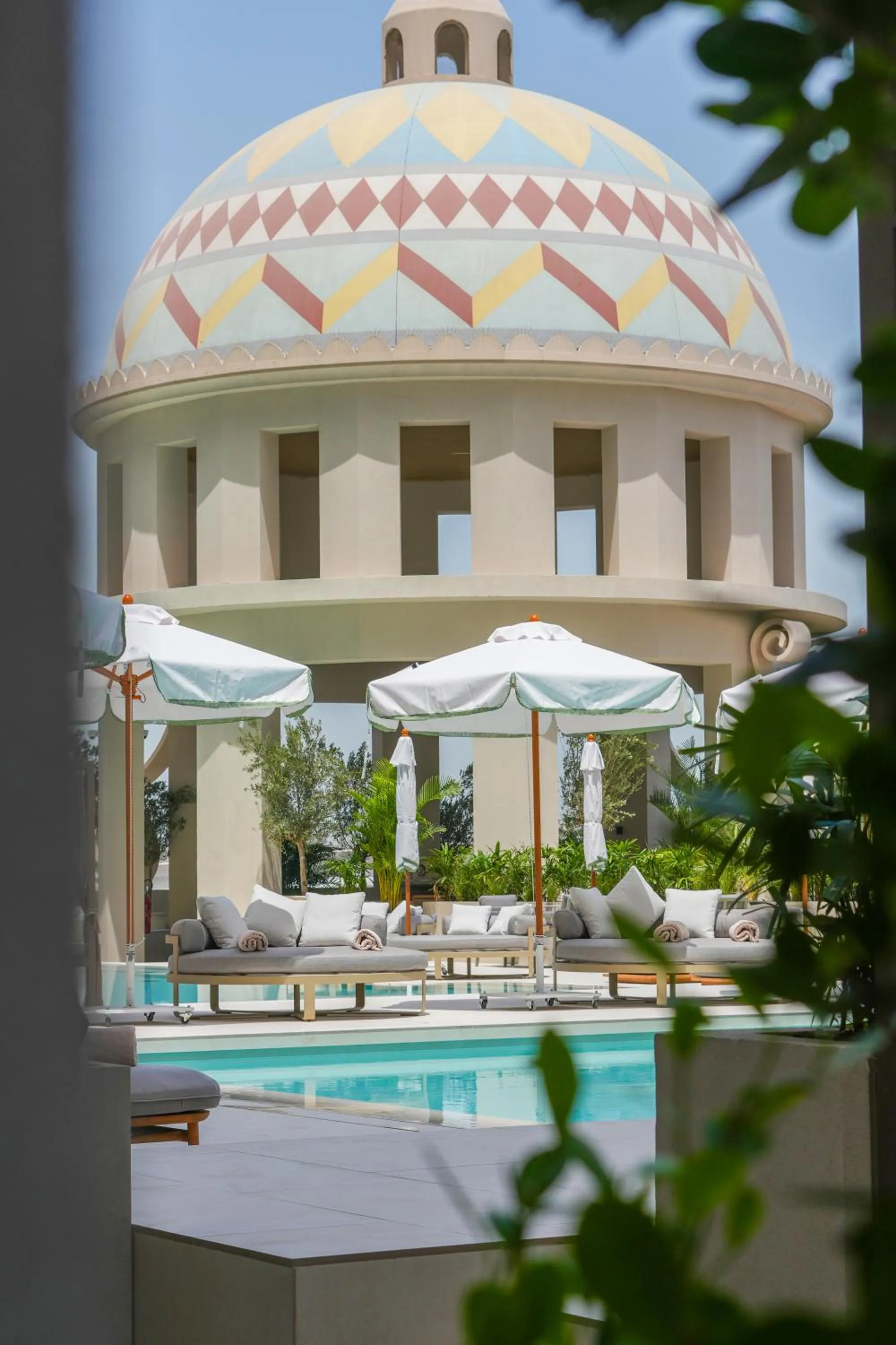 Swimming pool in Kempinski Hotel Mall of the Emirates, Dubai