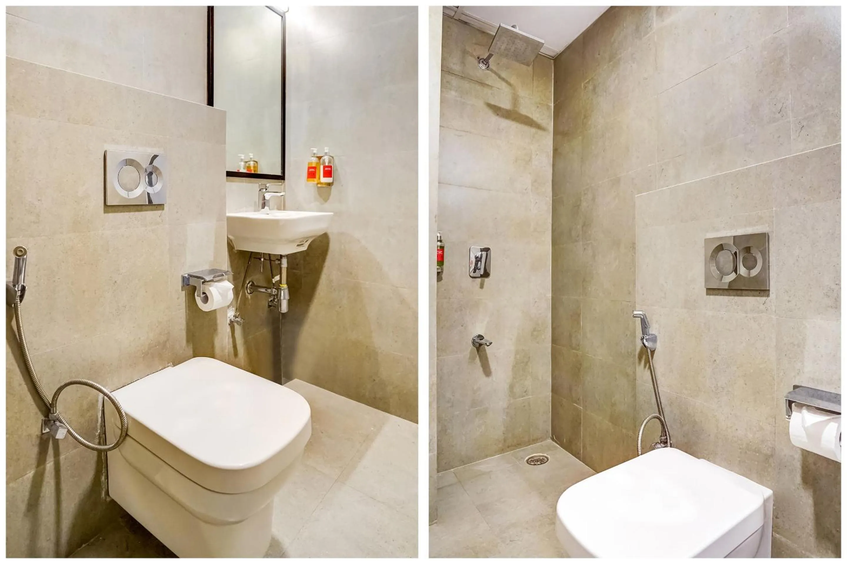 Bathroom in Super Townhouse Sector 19 Fun Republic Mall Indiranagar