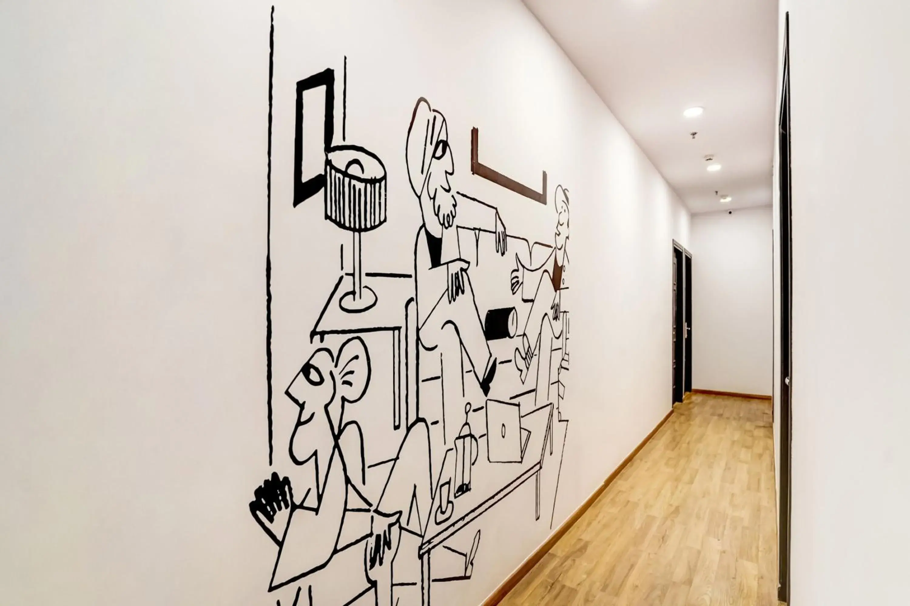 Lobby or reception in Super Townhouse Sector 19 Fun Republic Mall Indiranagar Lobby or reception in Super Townhouse Sector 19 Fun Republic Mall Indiranagar