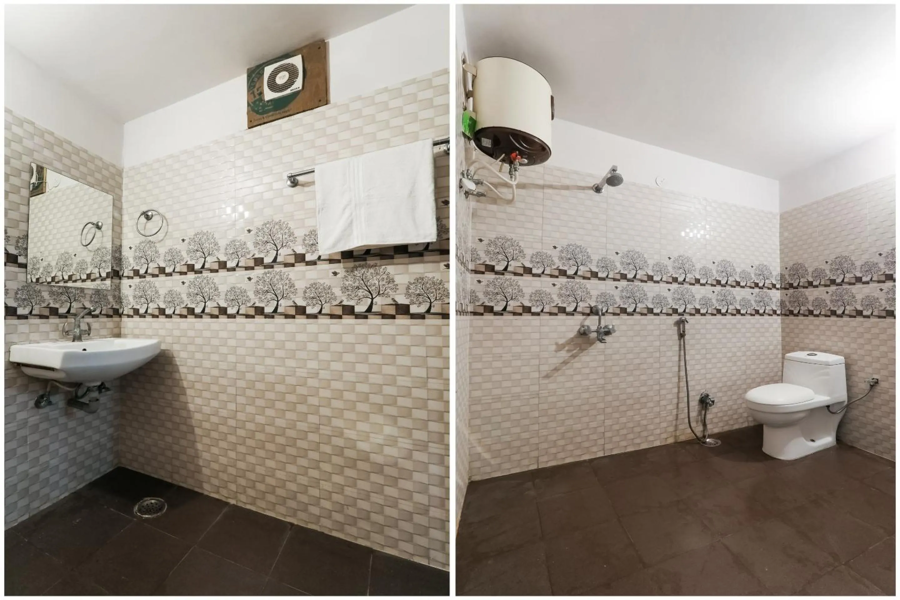 Bathroom in Hotel O Samrat