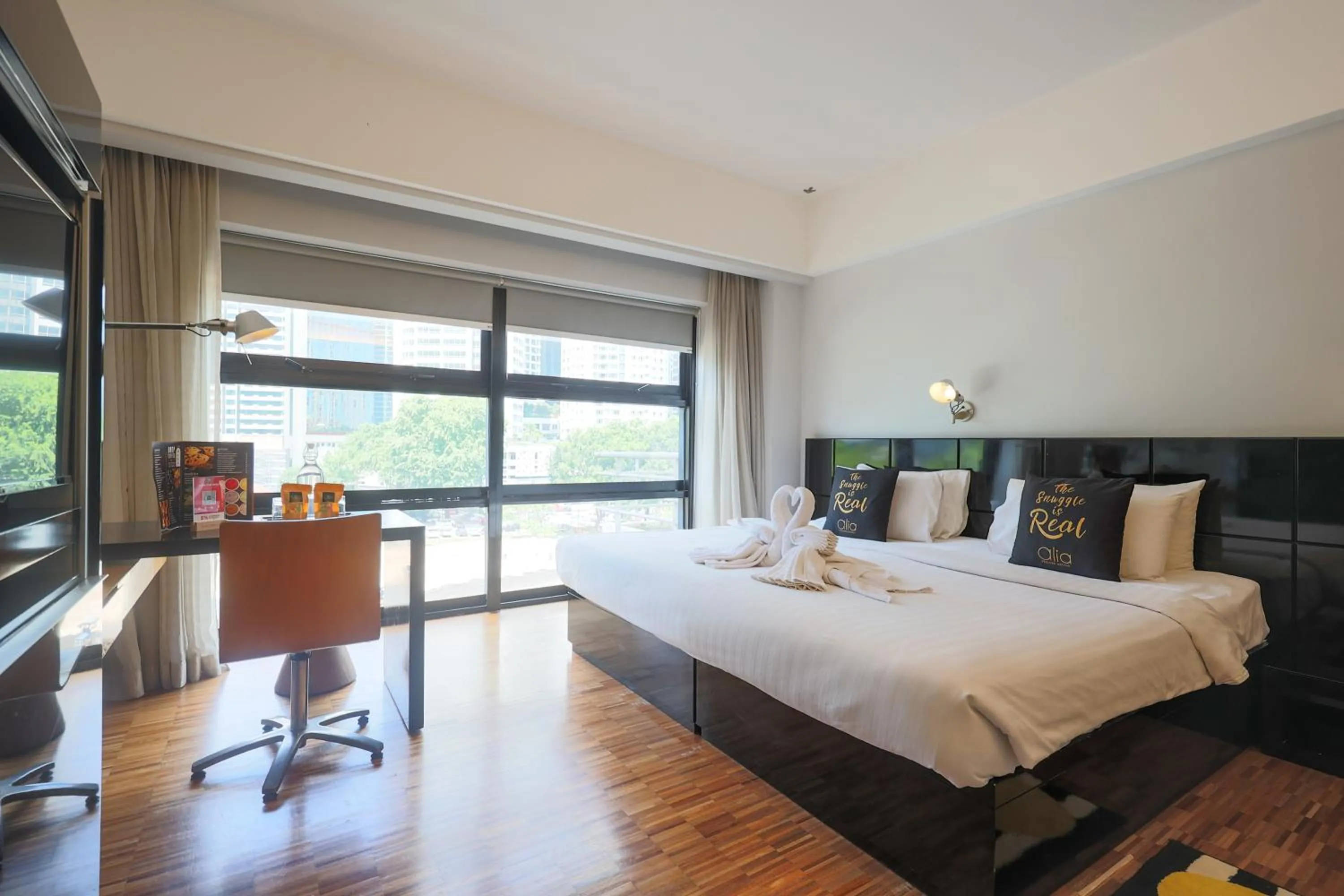 Bedroom, Bed in Alia Premier KLCC