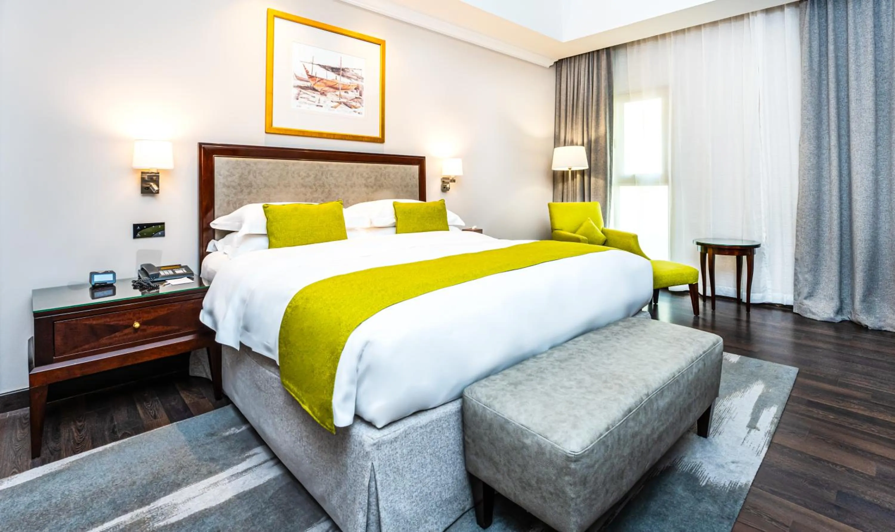 Bed in Millennium Hotel Doha