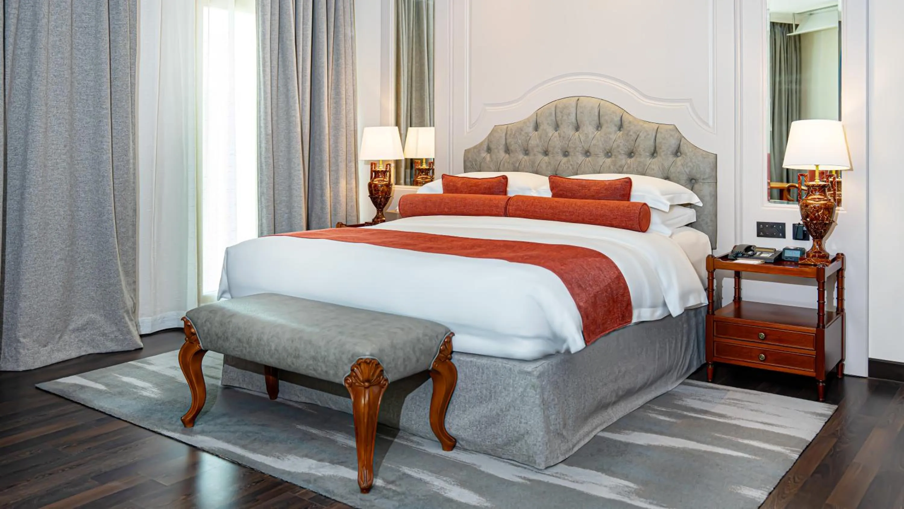 Bed in Millennium Hotel Doha