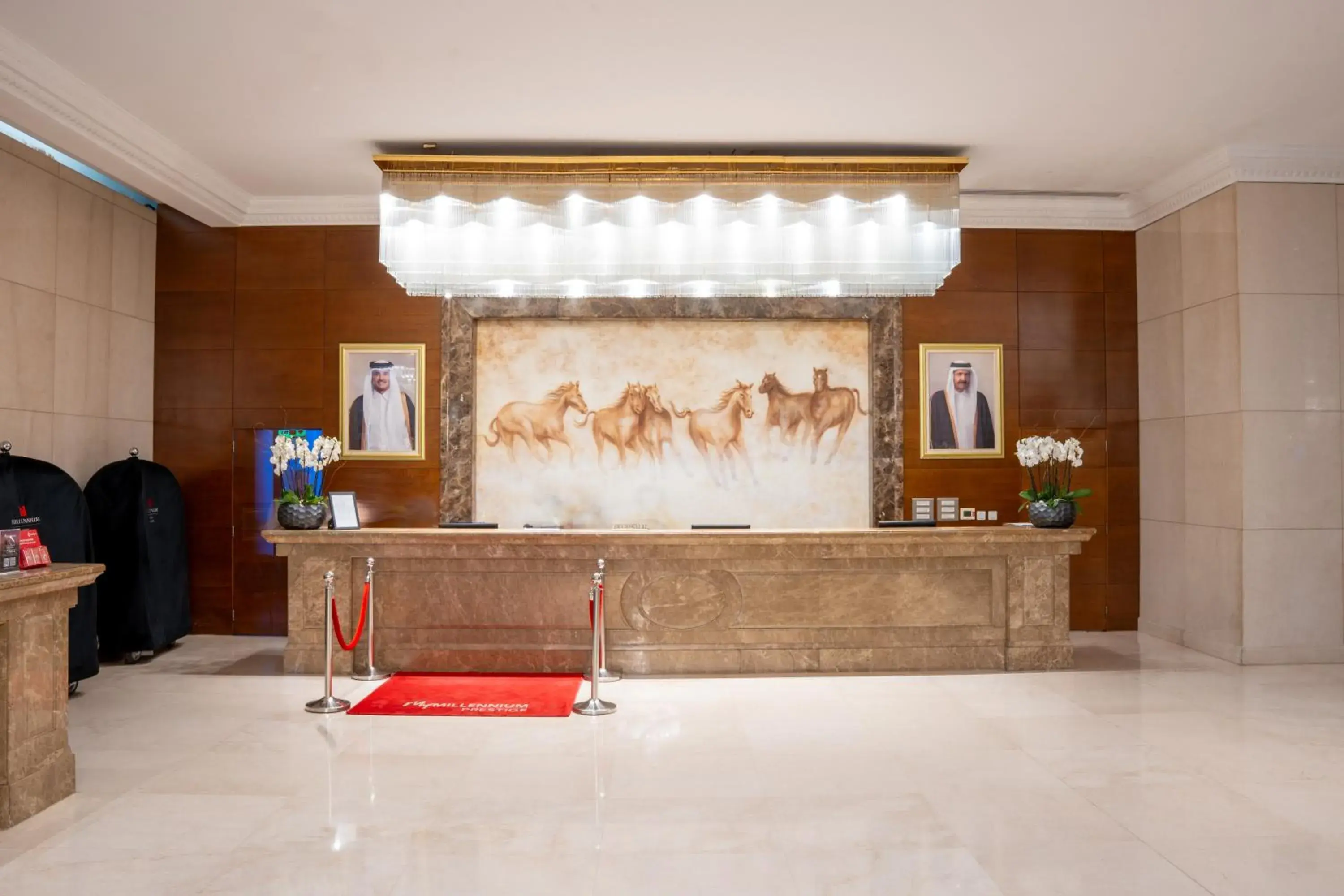 Lobby or reception in Millennium Hotel Doha Lobby or reception in Millennium Hotel Doha