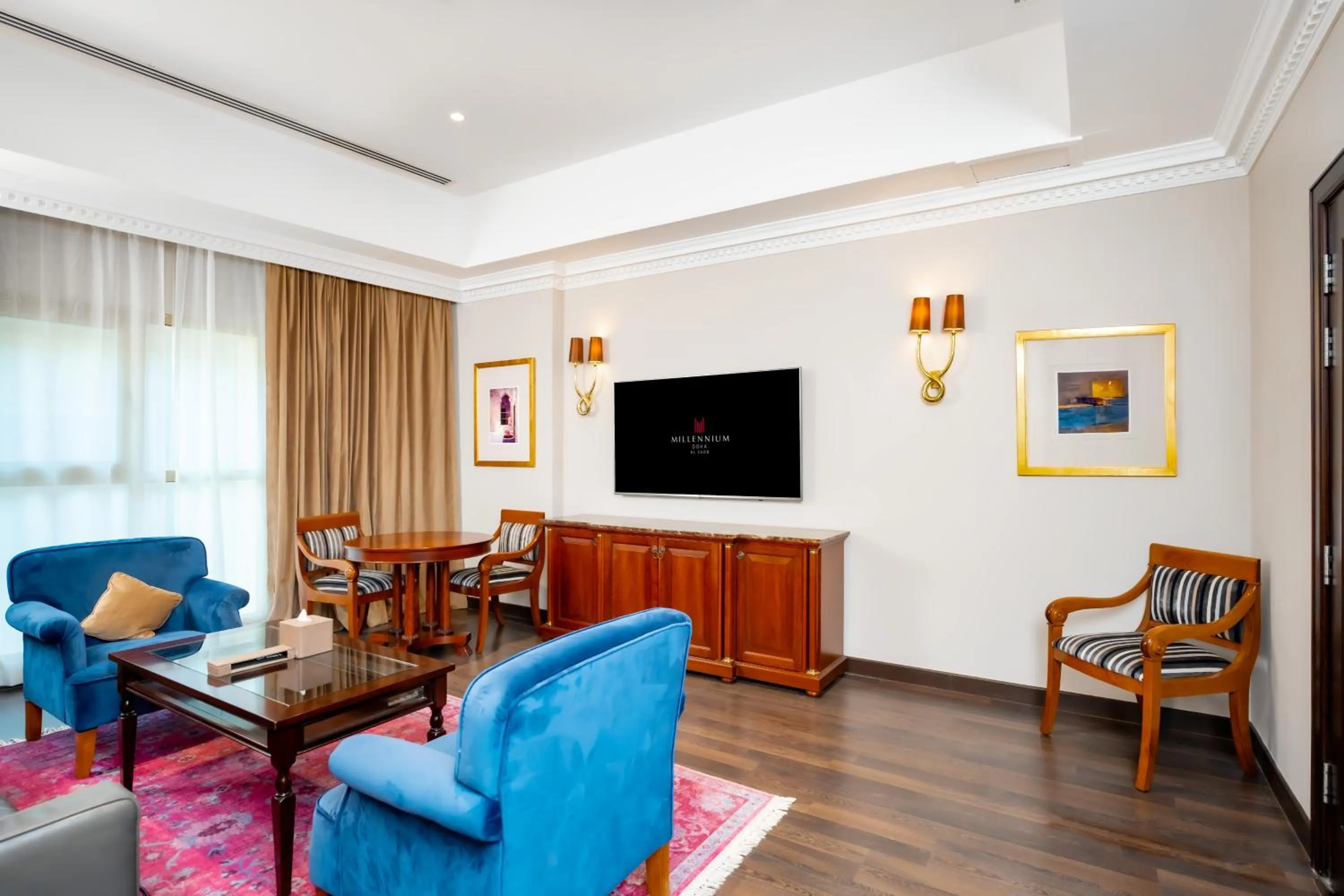 Living room in Millennium Hotel Doha