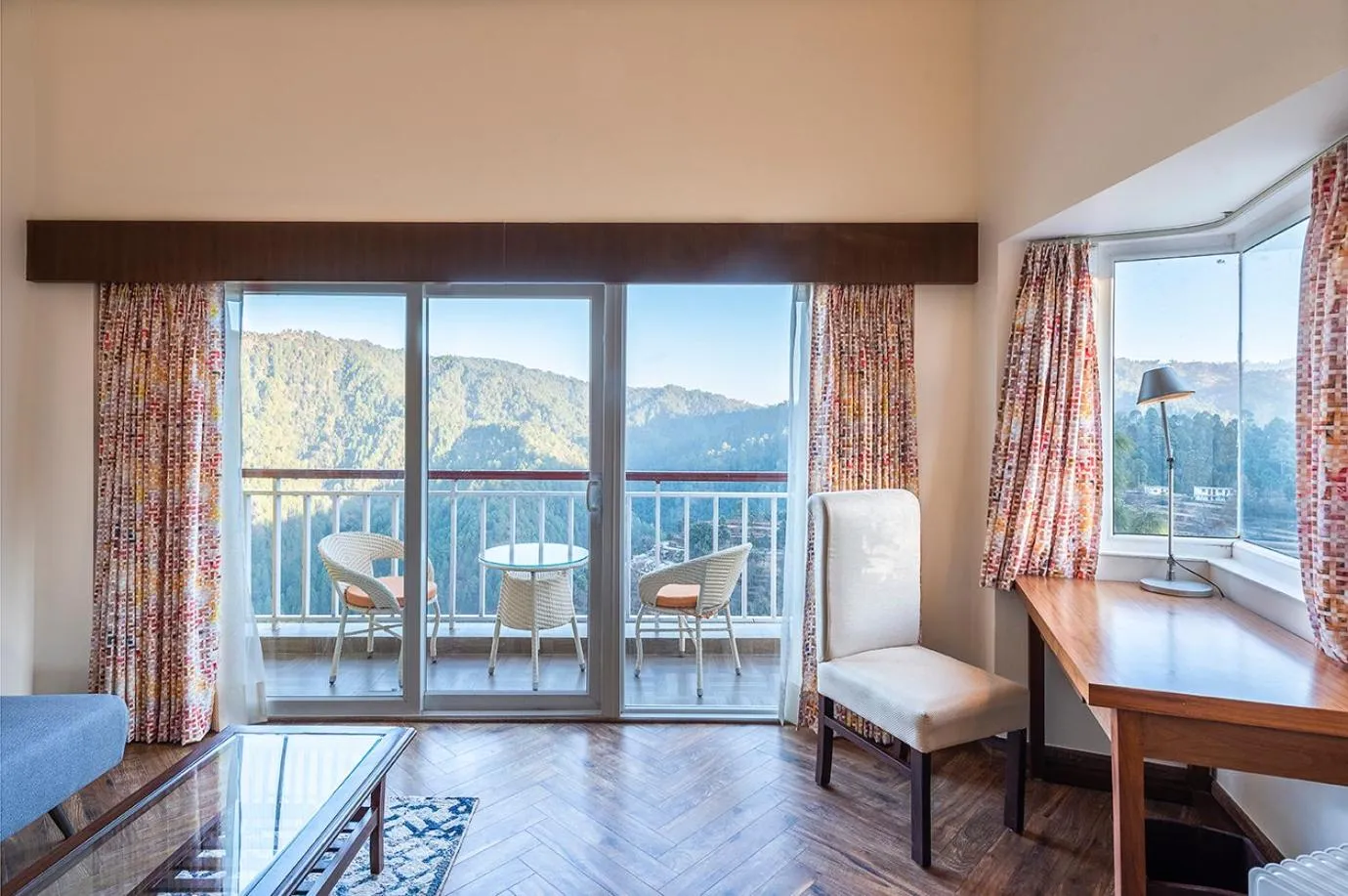 Balcony/Terrace in juSTa Mukteshwar Retreat & Spa