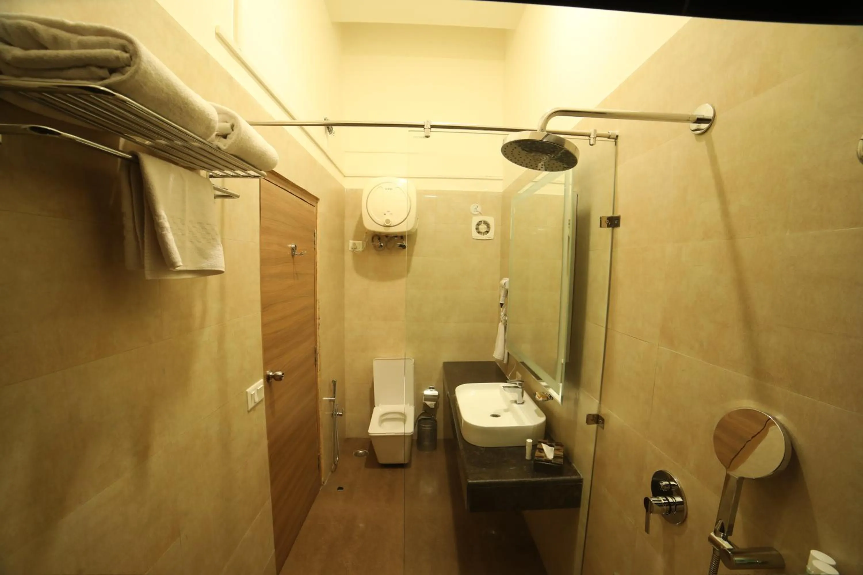 Bathroom in juSTa Mukteshwar Retreat & Spa
