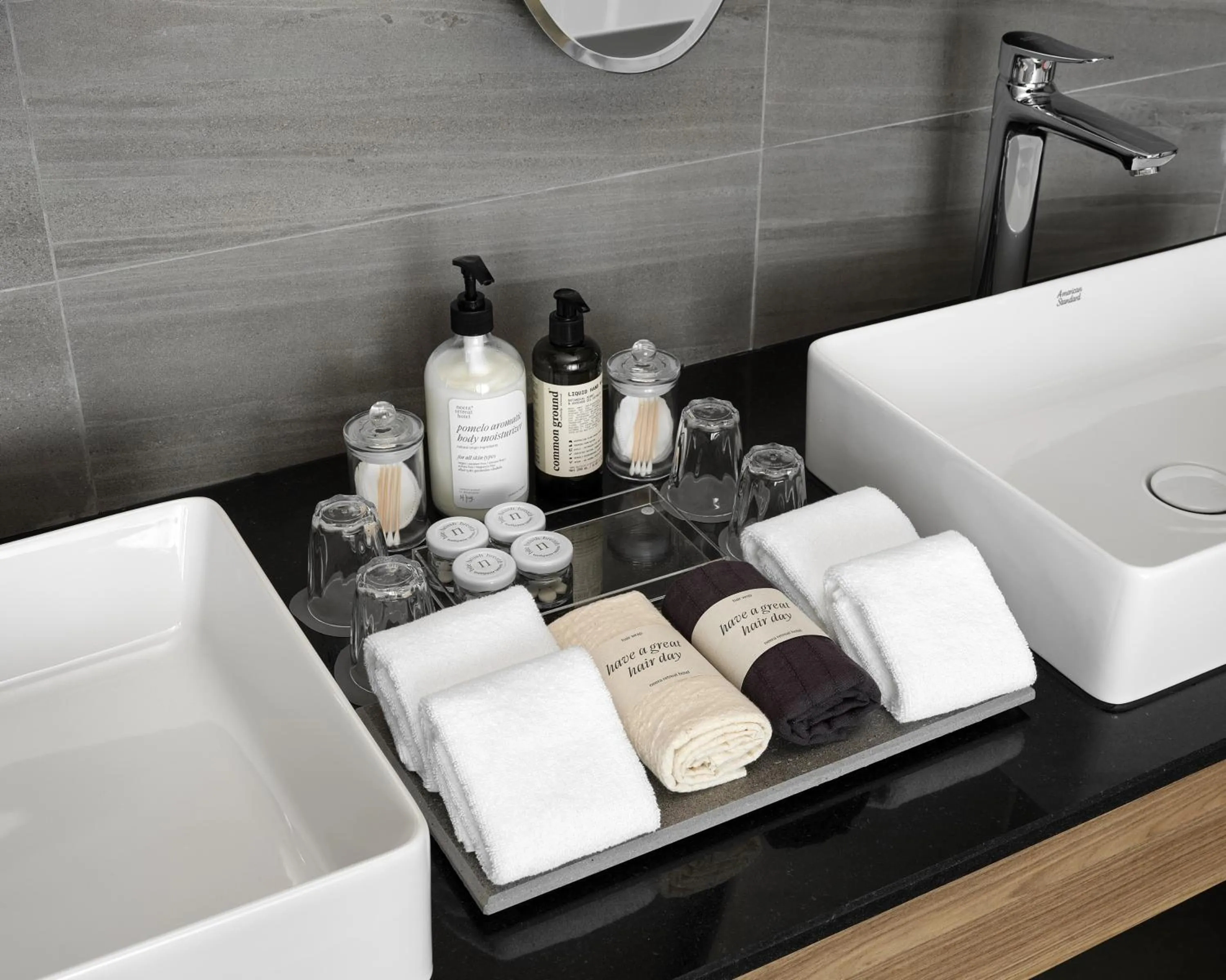 Bathroom in neera retreat hotel