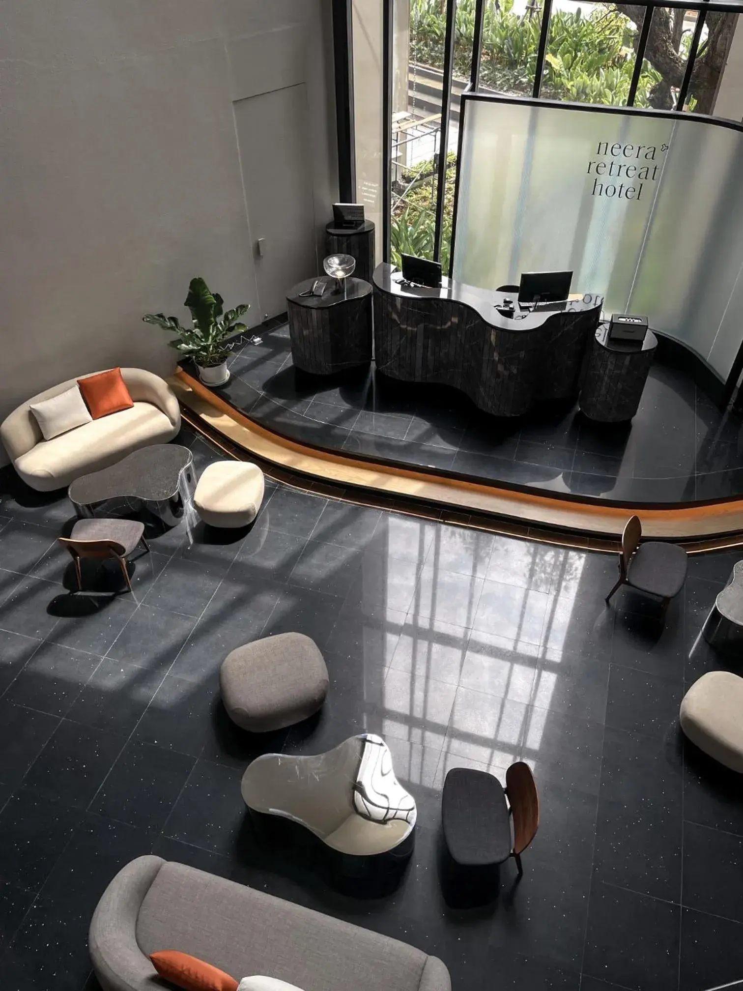 Lobby or reception in neera retreat hotel Lobby or reception in neera retreat hotel