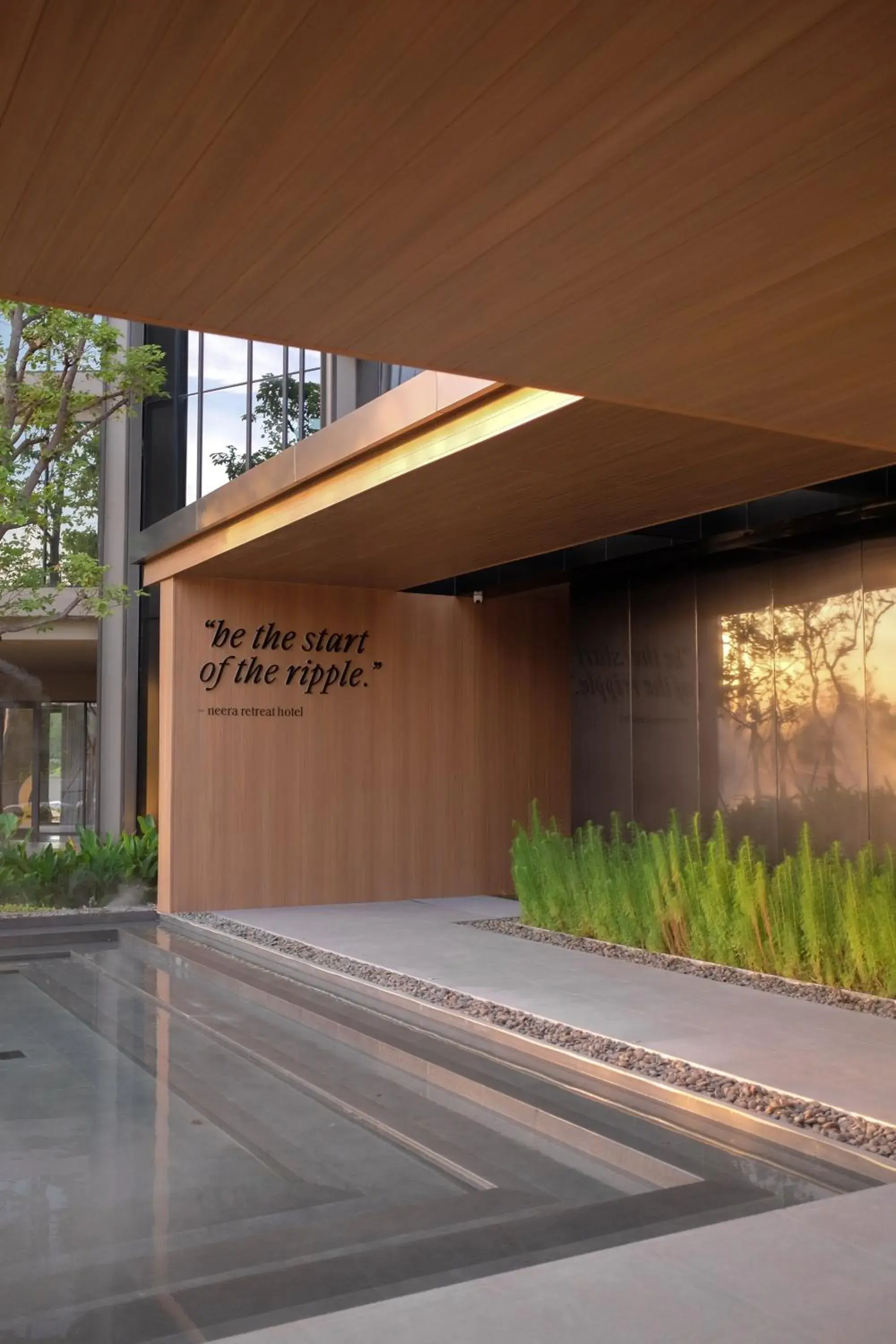 Facade/entrance in neera retreat hotel Facade/entrance in neera retreat hotel