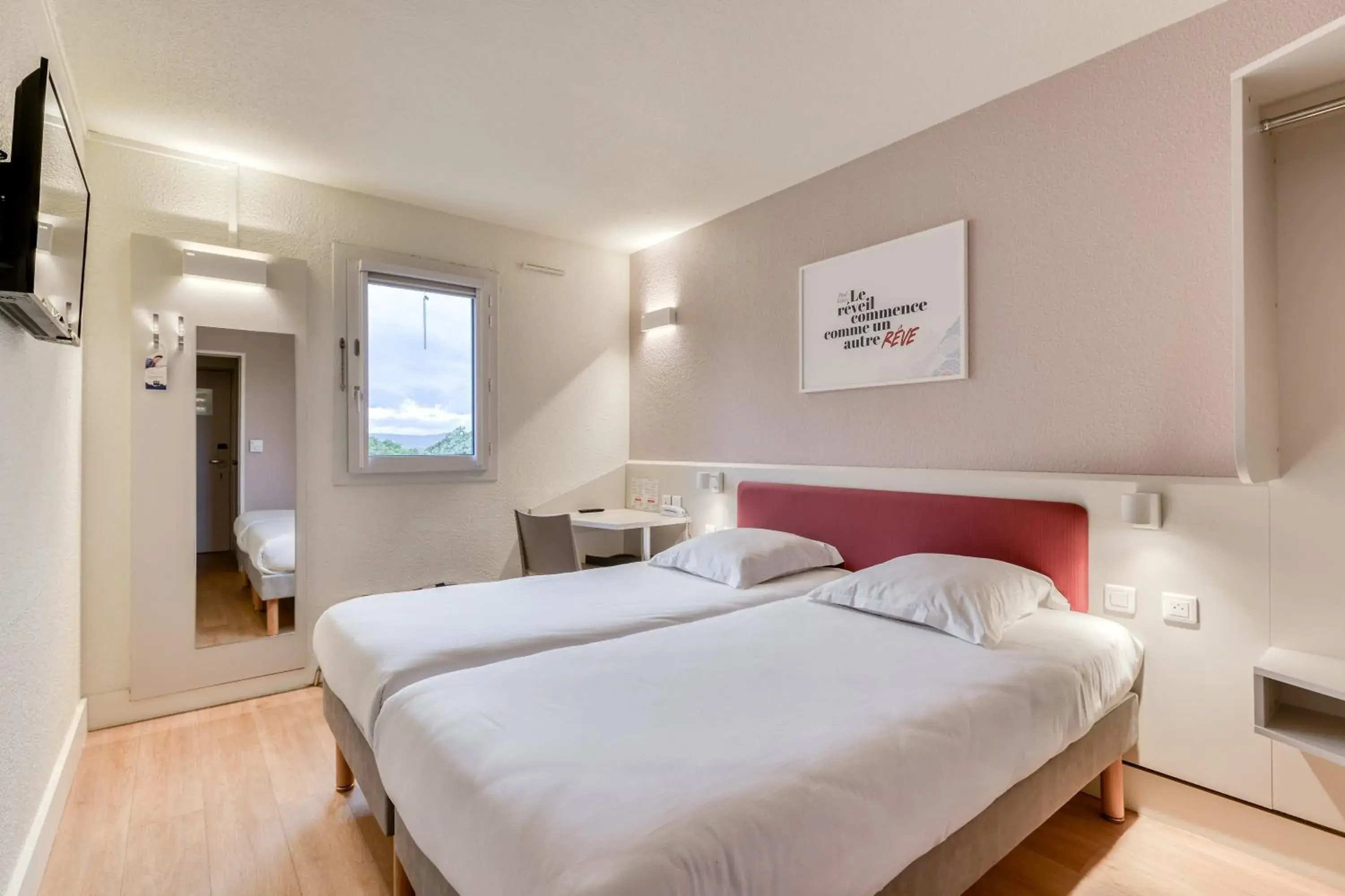 Standard Twin Room in ACE Hôtel Travel Fabrègues - A9 Montpellier Sud Standard Twin Room in ACE Hôtel Travel Fabrègues - A9 Montpellier Sud