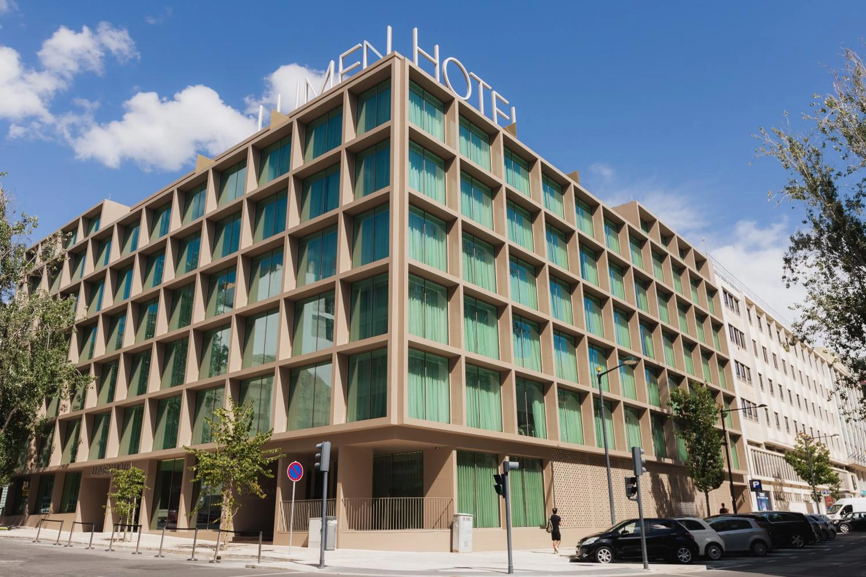 Property building in Lumen Hotel & The Lisbon Light Show