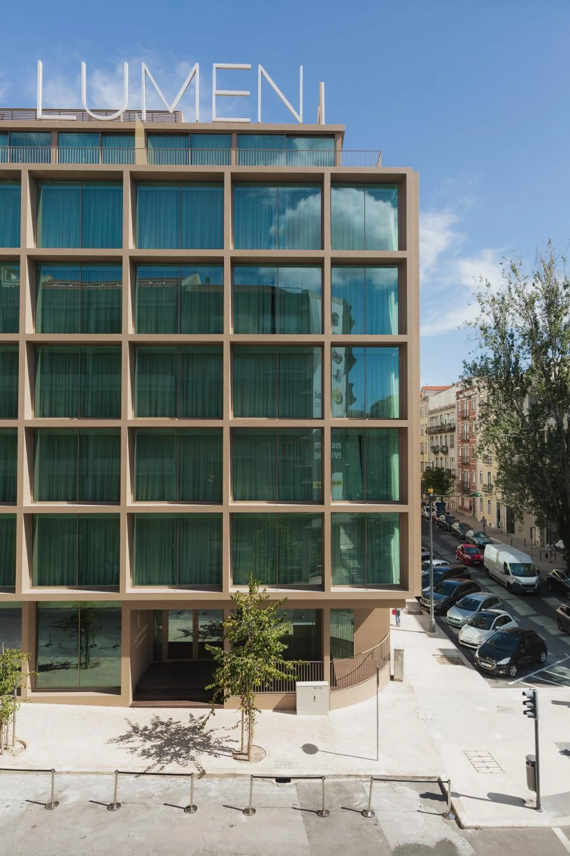Property building in Lumen Hotel & The Lisbon Light Show