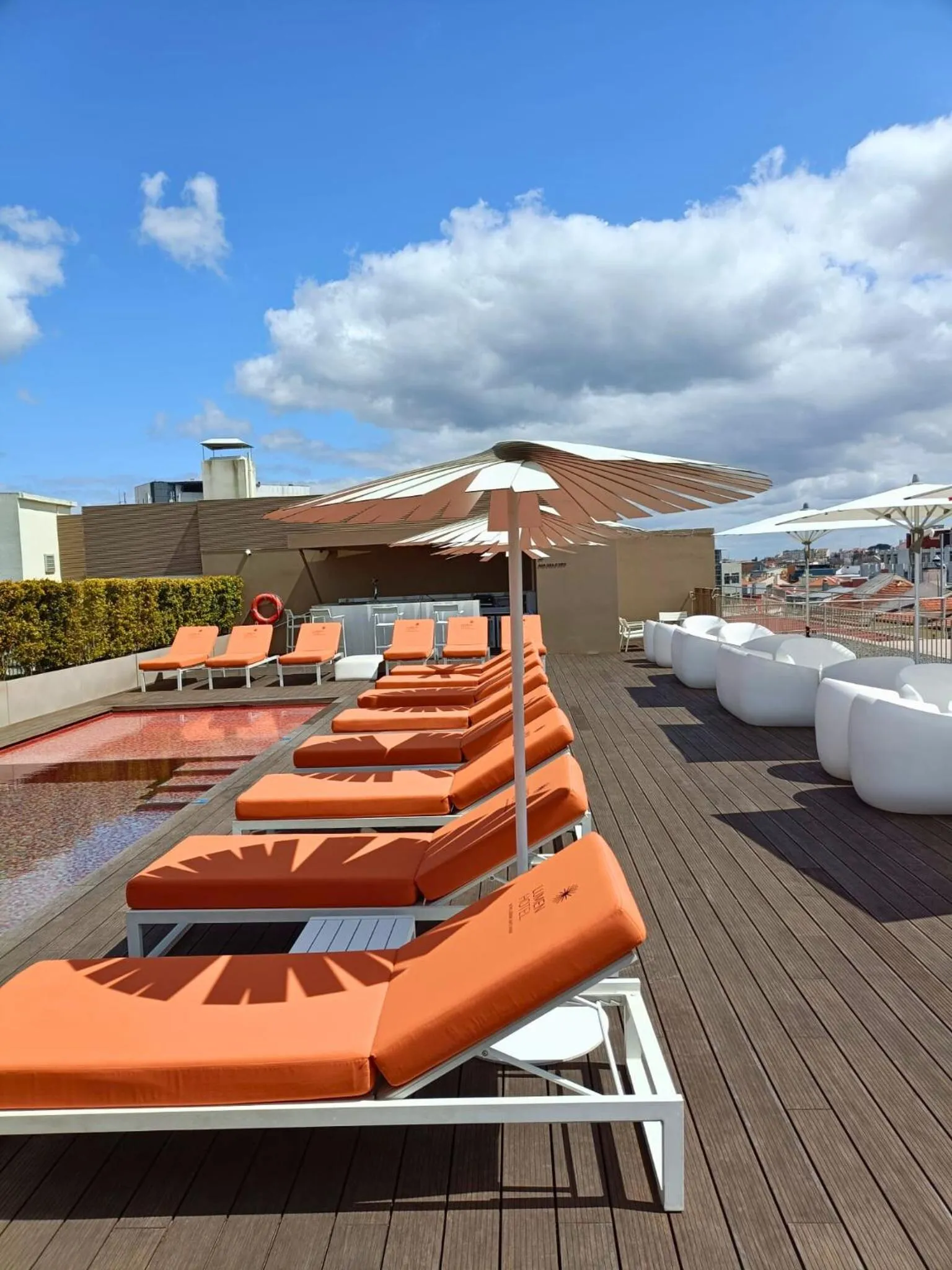 Balcony/Terrace in Lumen Hotel & The Lisbon Light Show