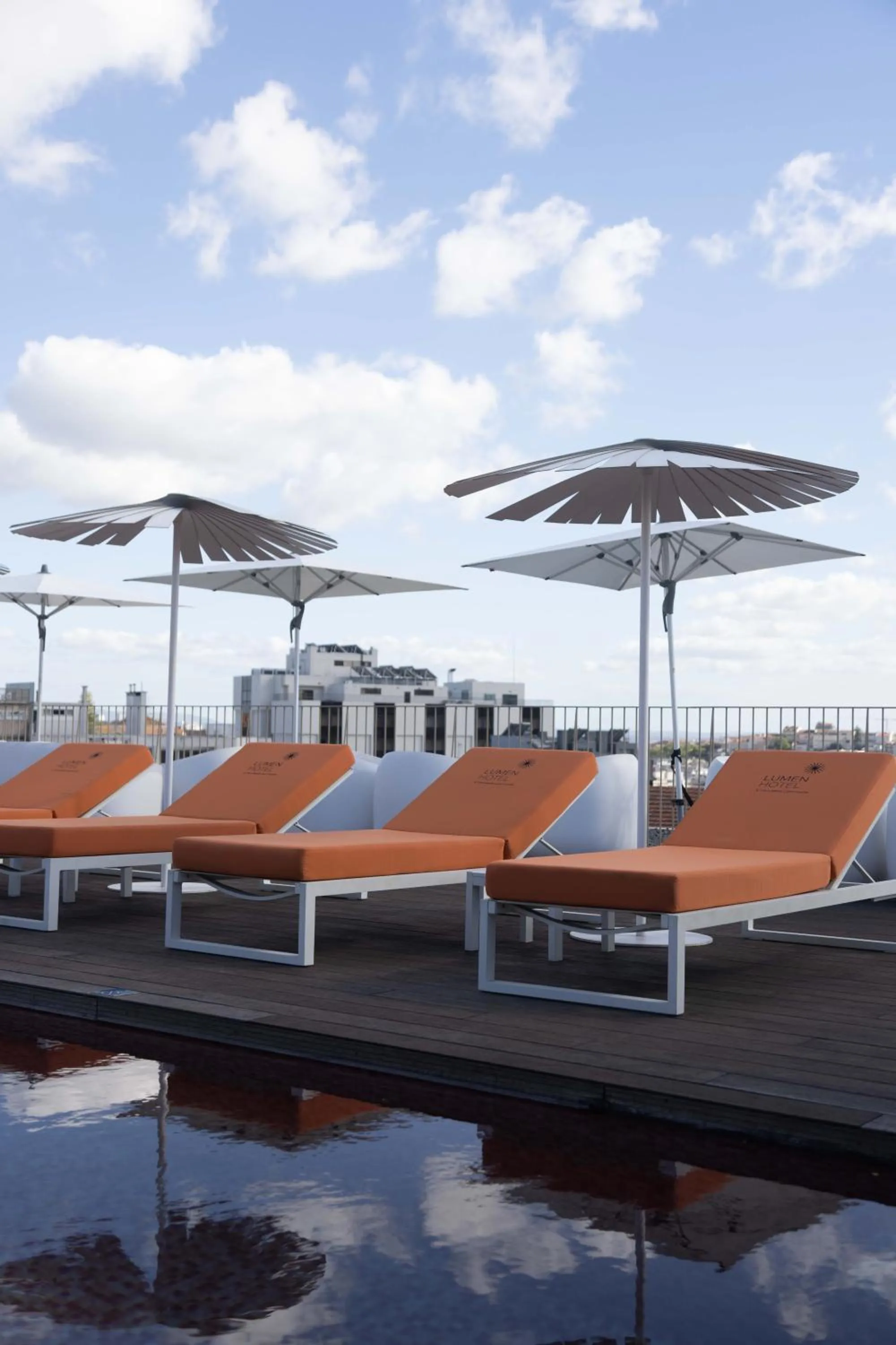 Swimming pool in Lumen Hotel & The Lisbon Light Show