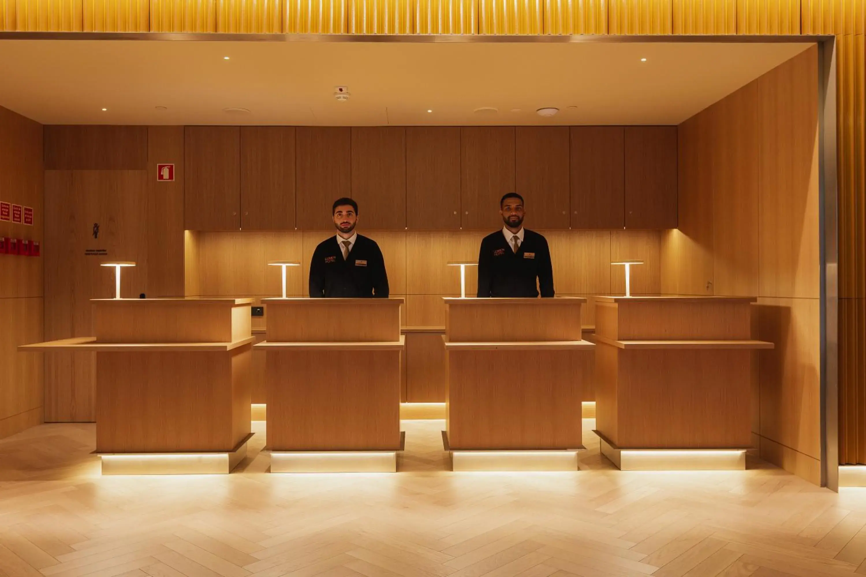 Lobby or reception in Lumen Hotel & The Lisbon Light Show Lobby or reception in Lumen Hotel & The Lisbon Light Show