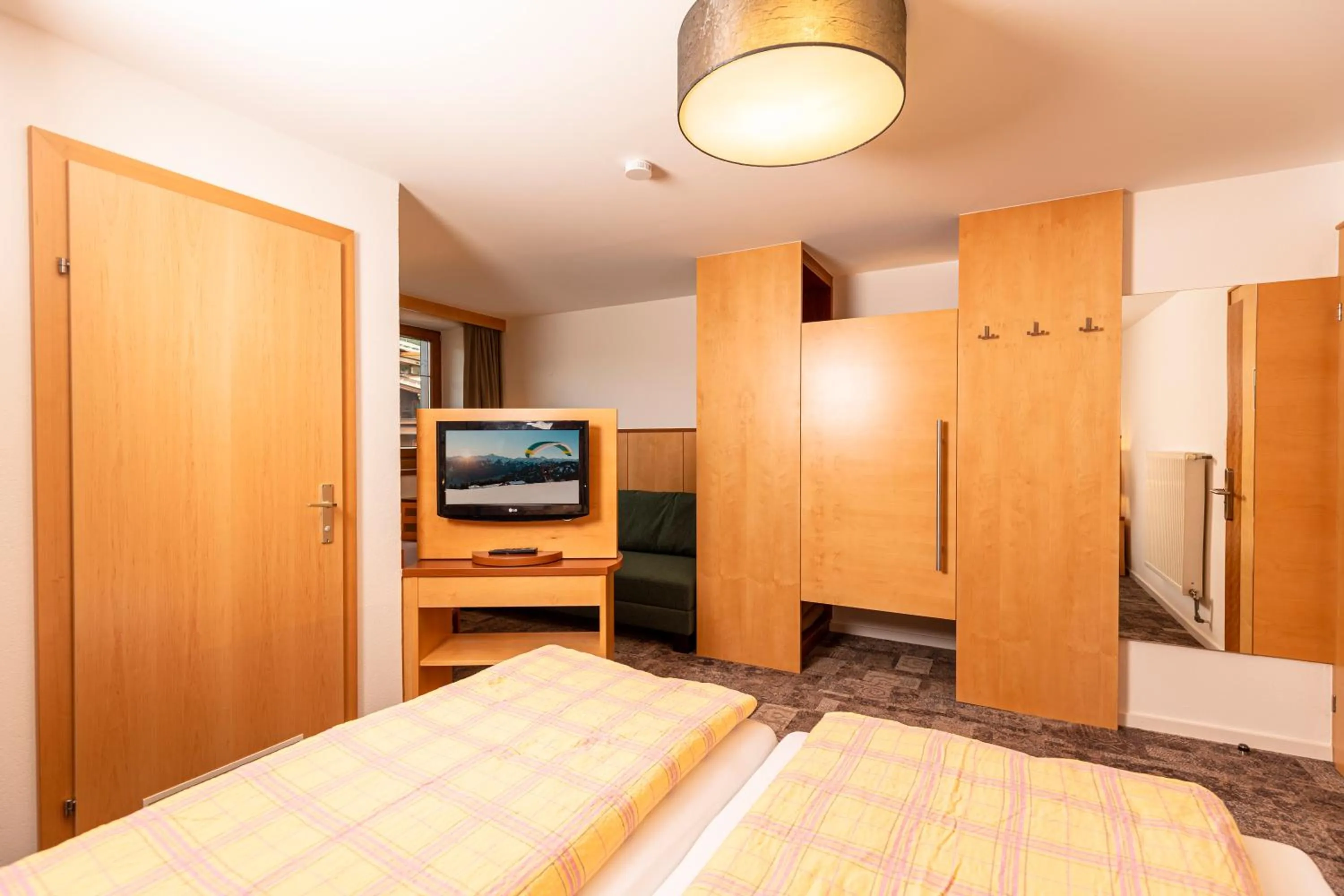 Bed in Hotel-Garni Pramstraller