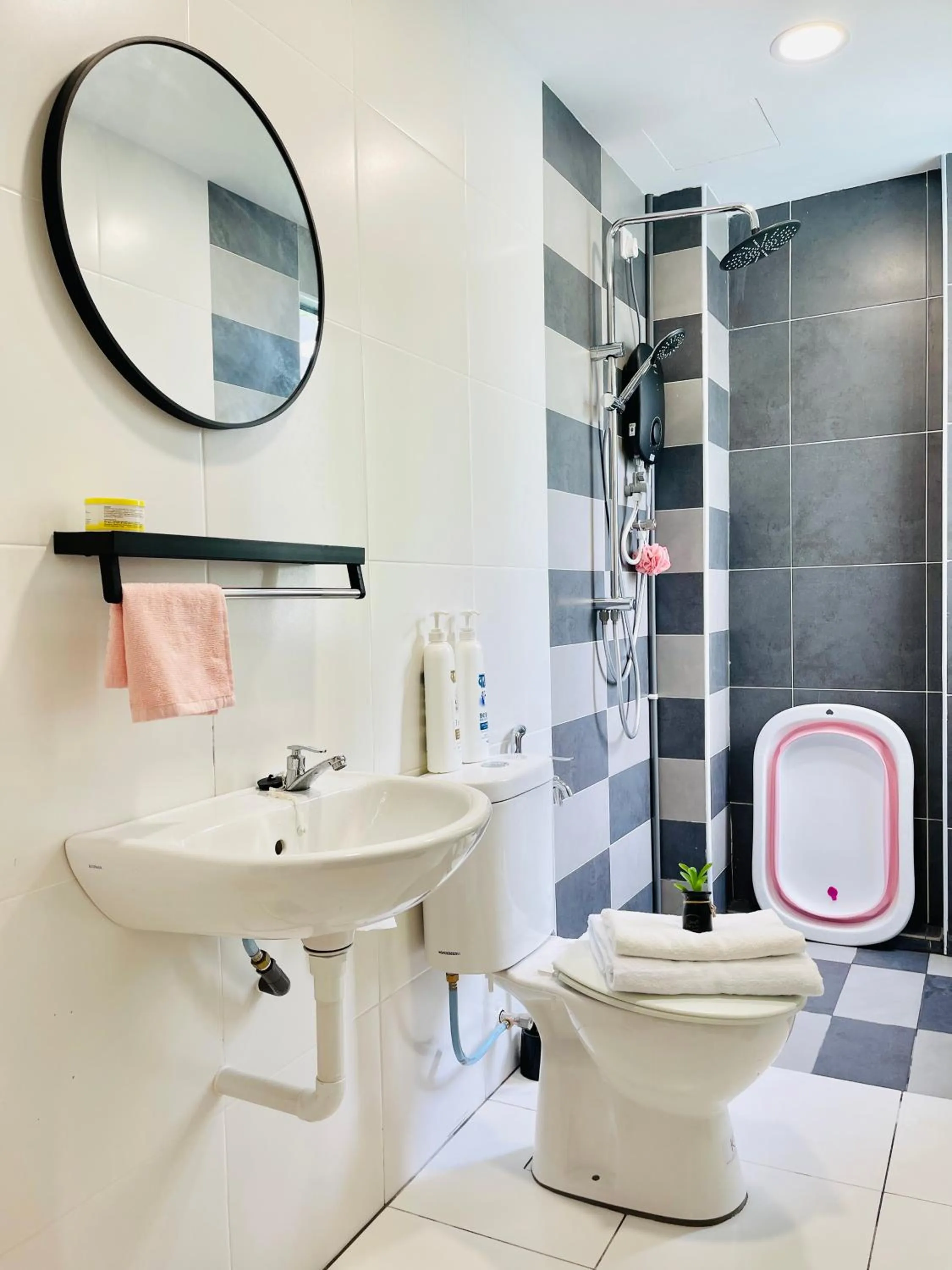 Shower in Ipoh Waterpark Manhattan Premium Suites by IWH Suites