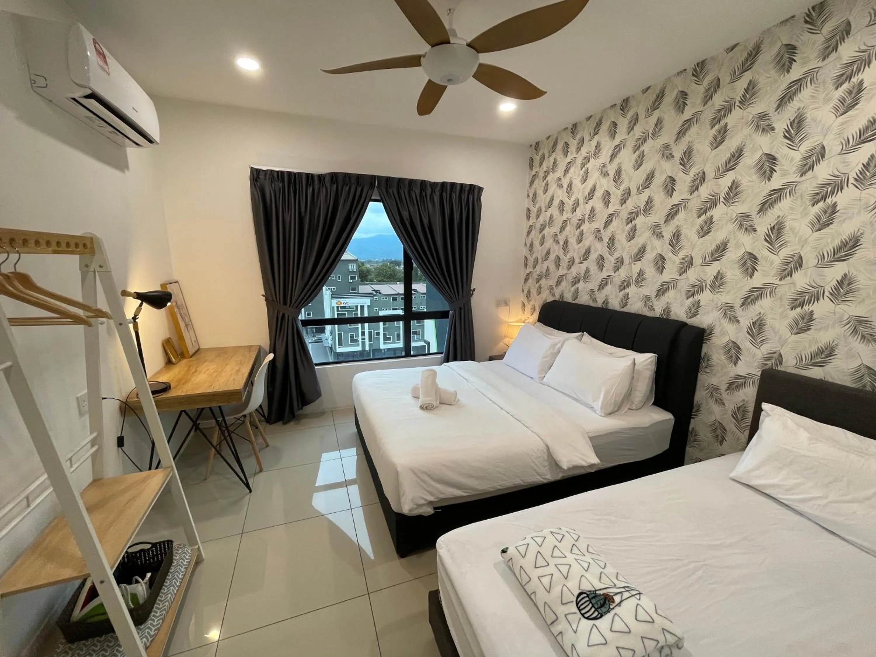 Bed in Ipoh Waterpark Manhattan Premium Suites by IWH Suites