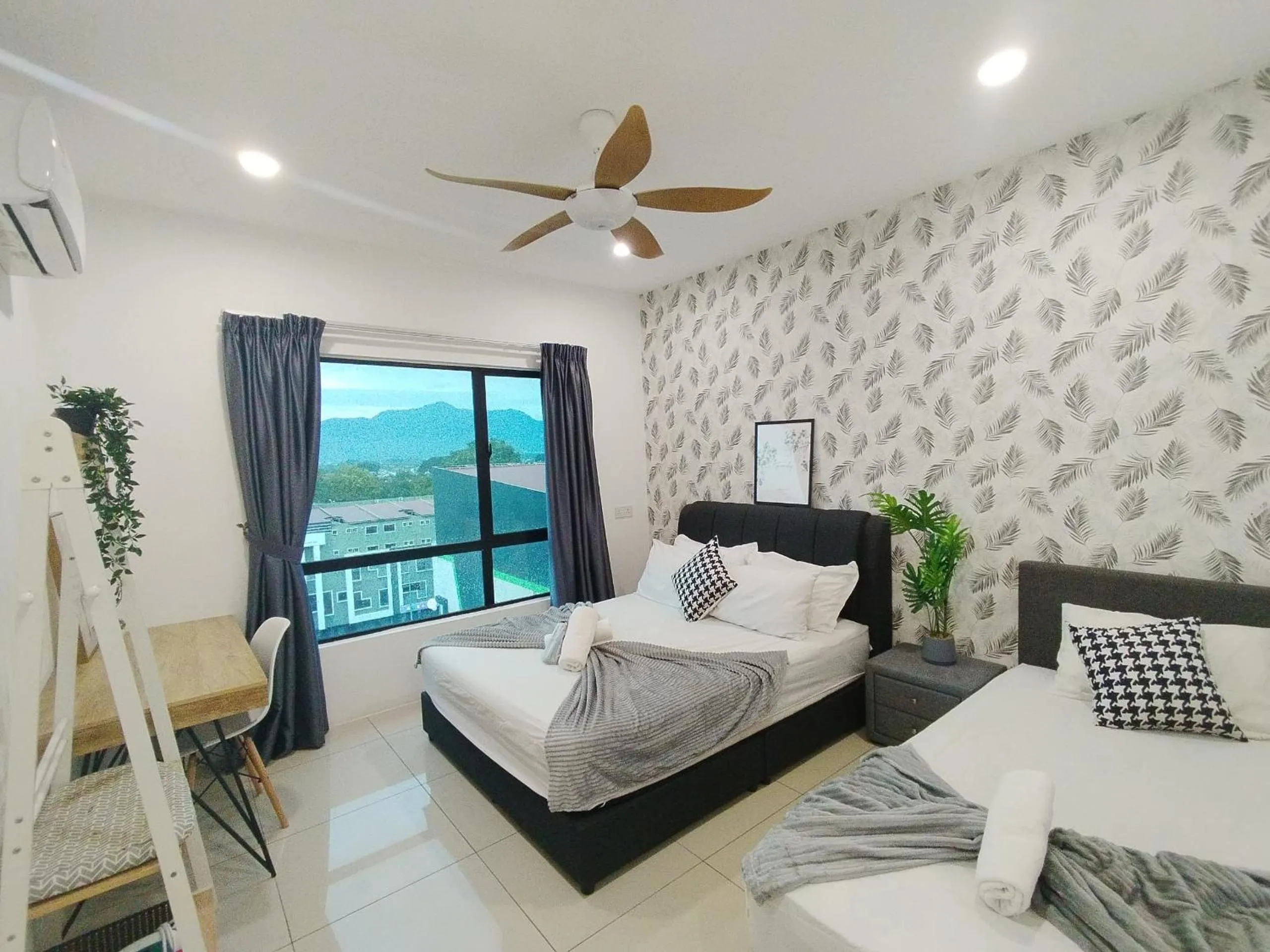 Bed in Ipoh Waterpark Manhattan Premium Suites by IWH Suites