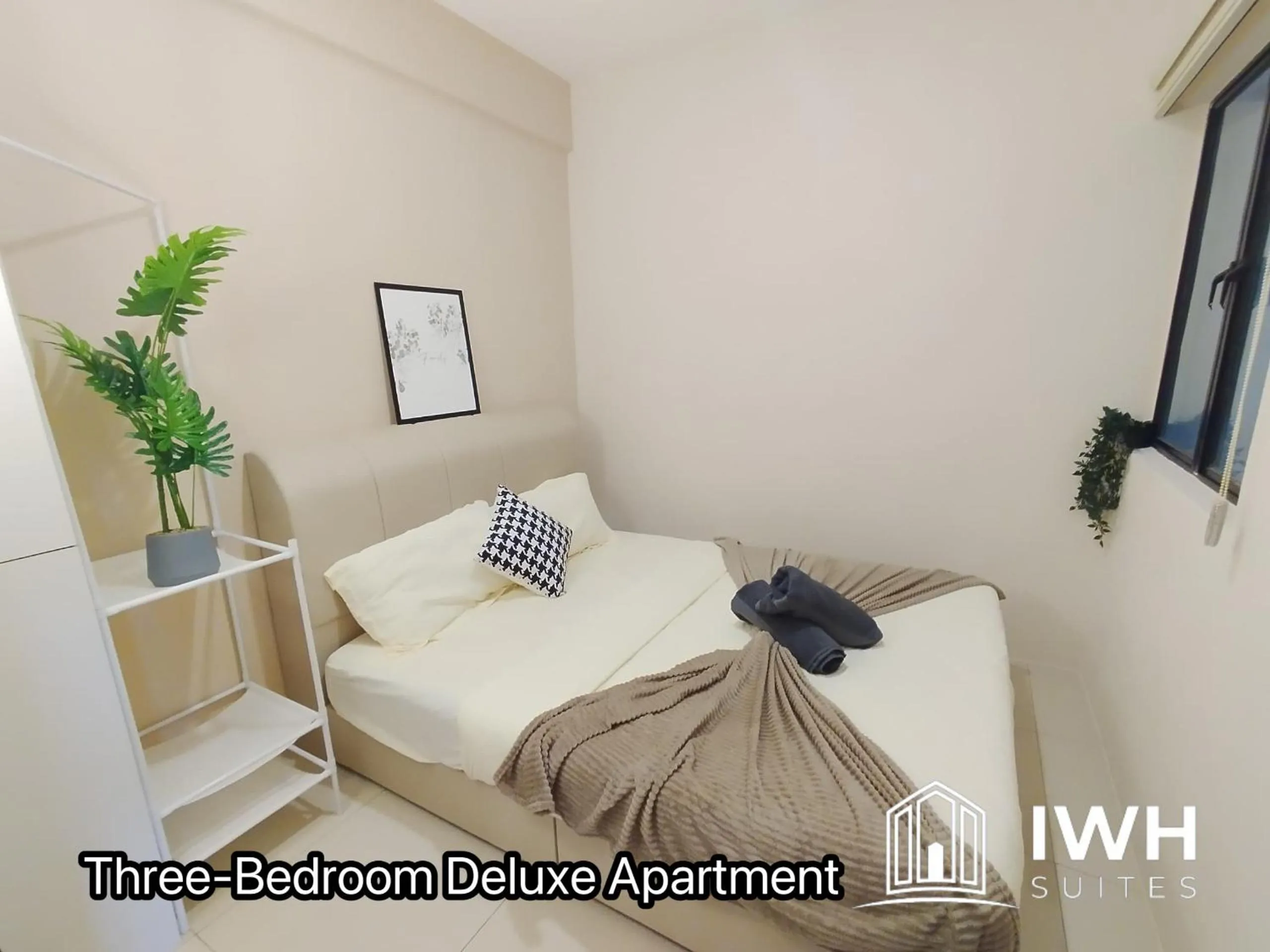 Bed in Ipoh Waterpark Manhattan Premium Suites by IWH Suites