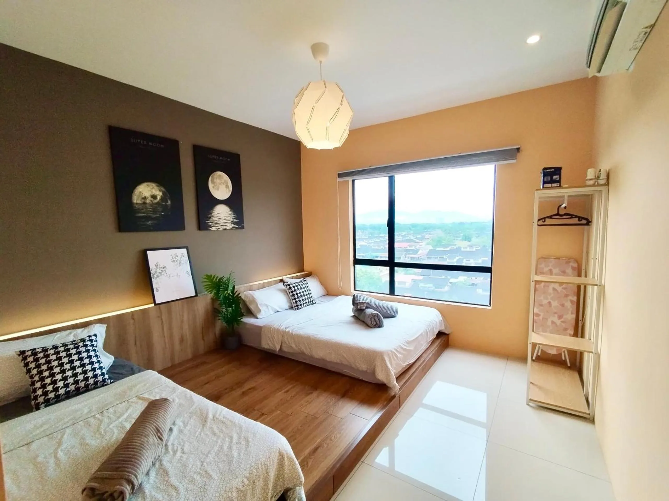 Bed in Ipoh Waterpark Manhattan Premium Suites by IWH Suites