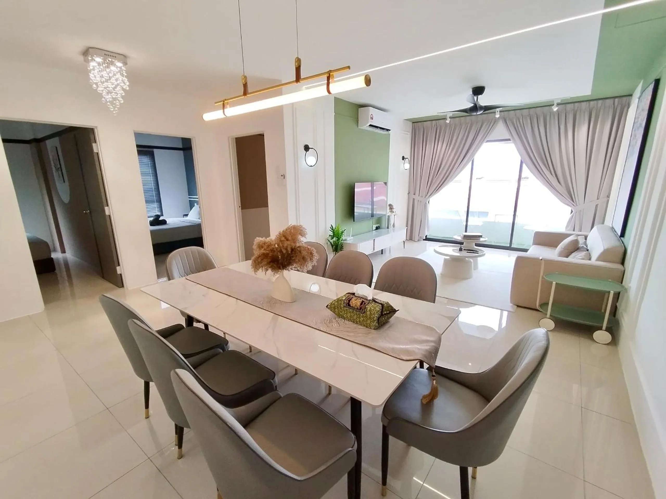 Living room in Ipoh Waterpark Manhattan Premium Suites by IWH Suites