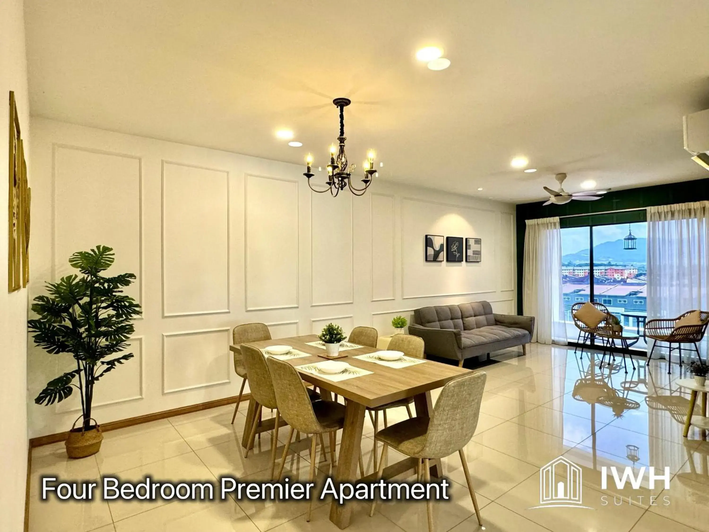 Four-Bedroom Premier Apartment in Ipoh Waterpark Manhattan Premium Suites by IWH Suites Four-Bedroom Premier Apartment in Ipoh Waterpark Manhattan Premium Suites by IWH Suites