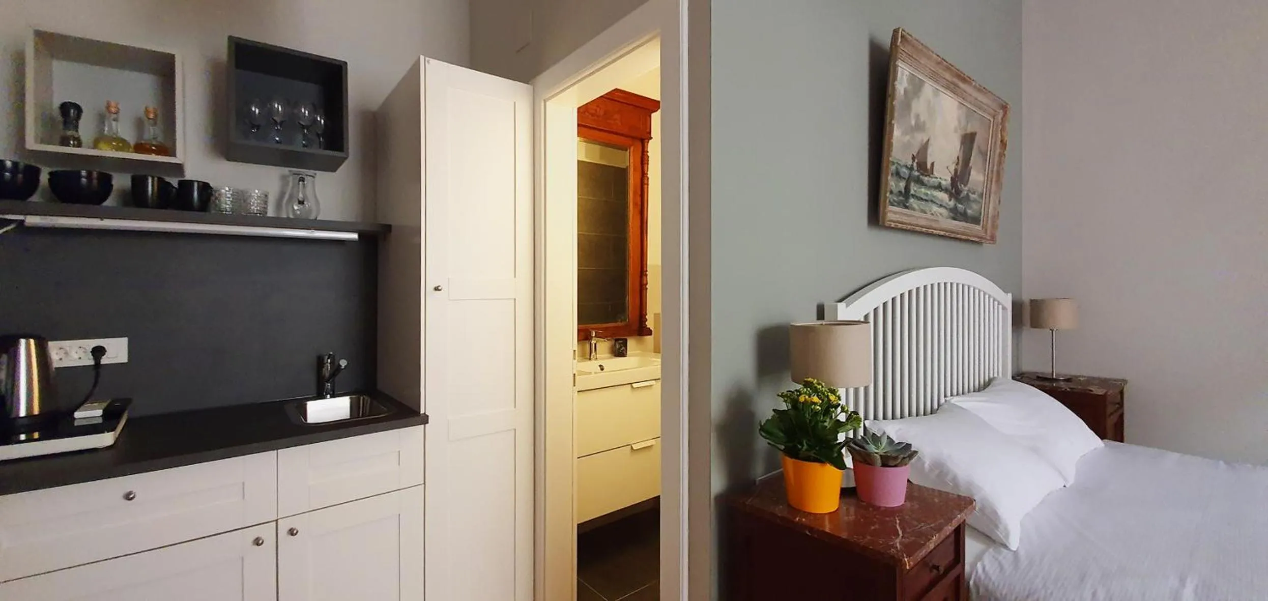 Bed in Muziqa Apartments