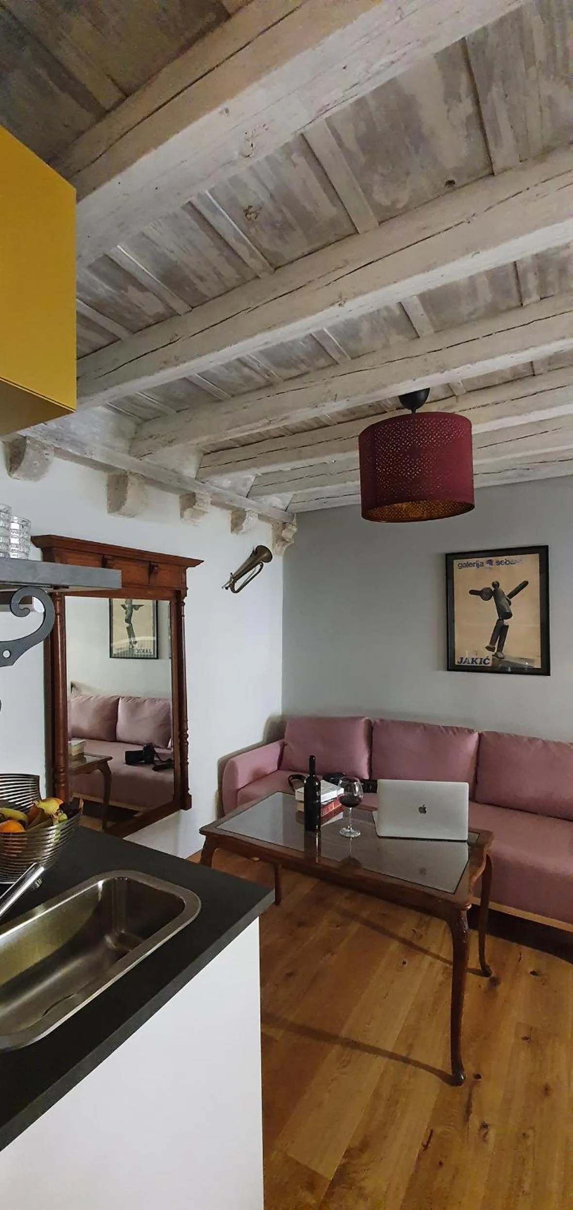 Seating area in Muziqa Apartments