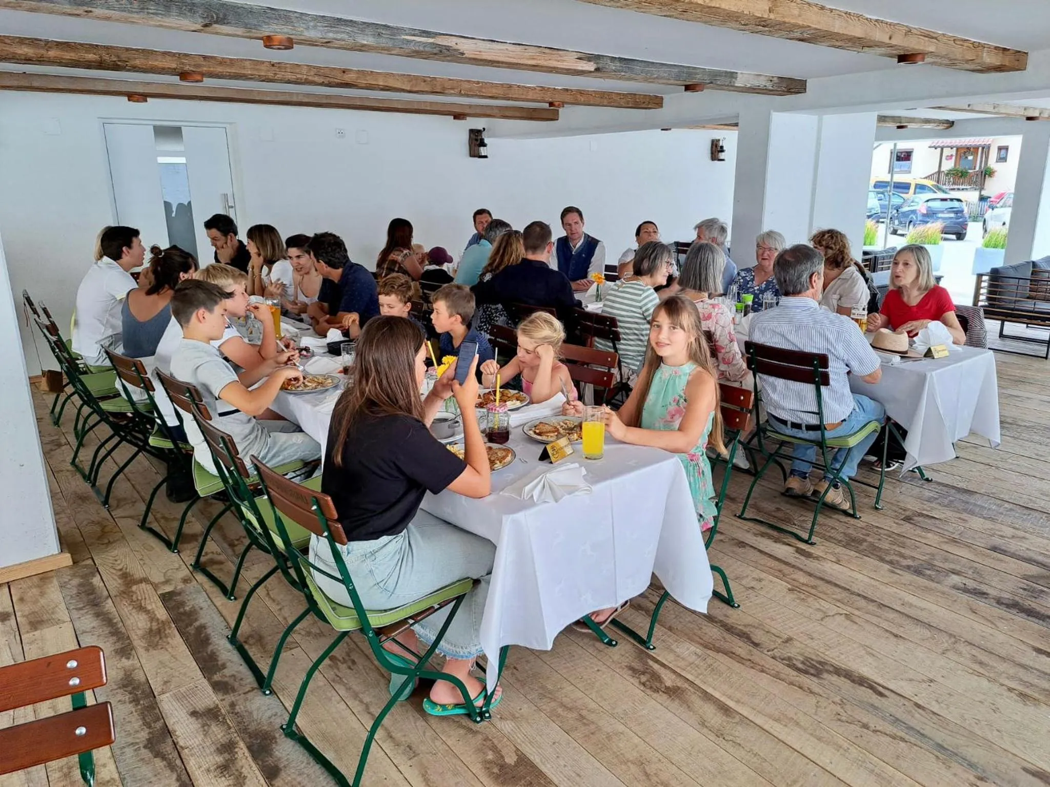 Balcony/Terrace in Römercastell Wirtshaus & Hotel