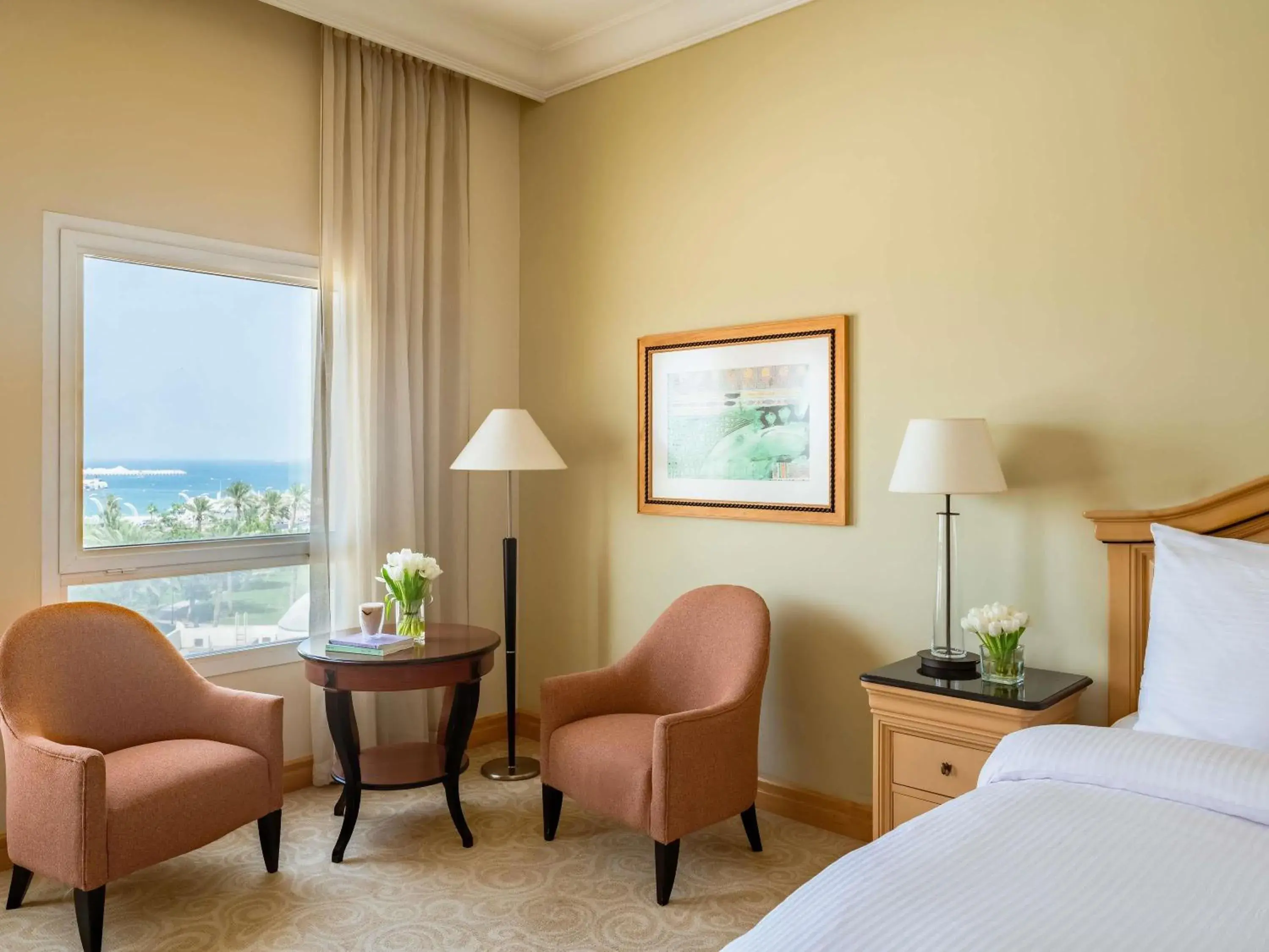 Bedroom, Bed in Mövenpick Hotel Doha Bedroom, Bed in Mövenpick Hotel Doha