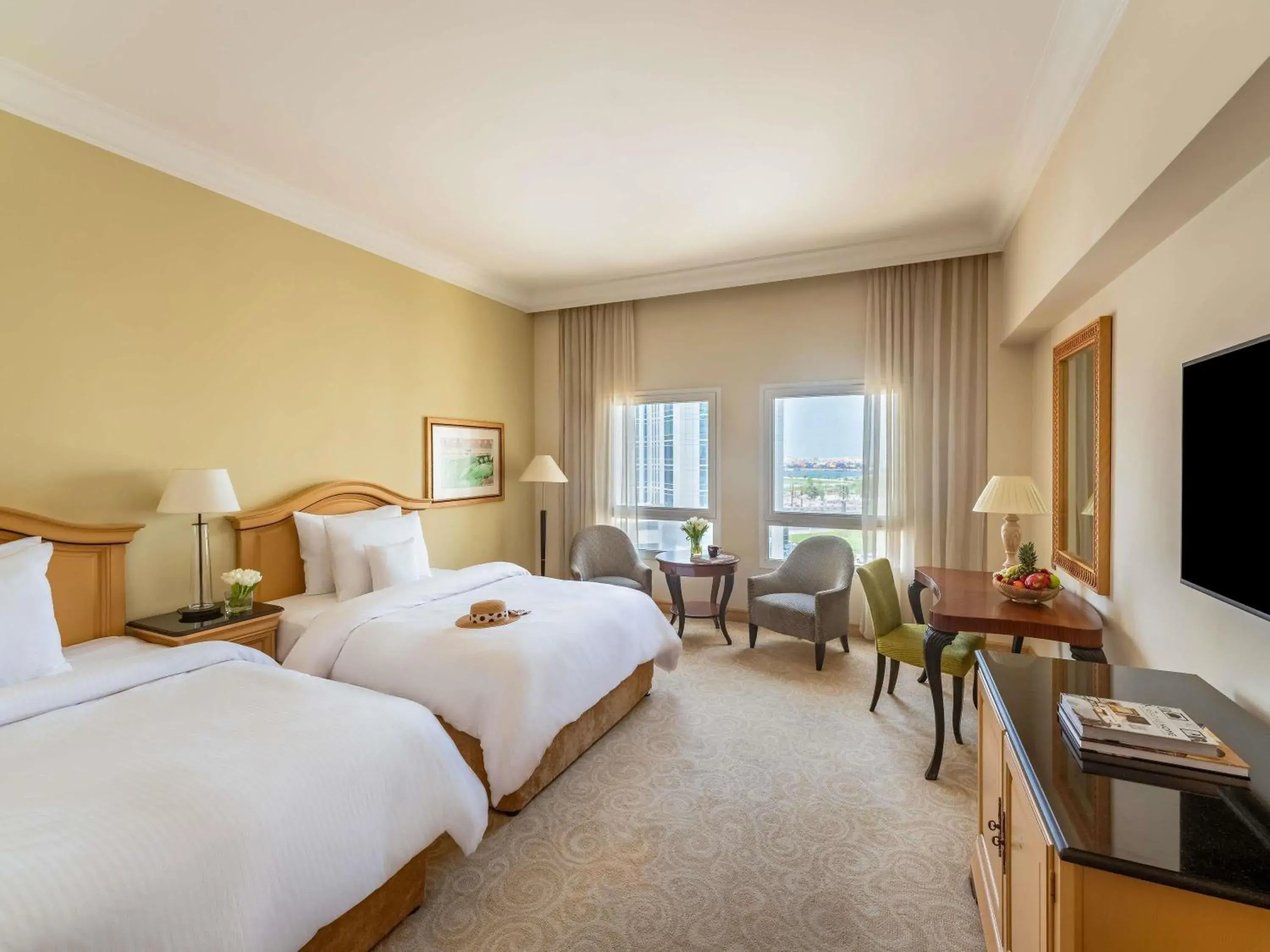 Bedroom, Bed in Mövenpick Hotel Doha Bedroom, Bed in Mövenpick Hotel Doha