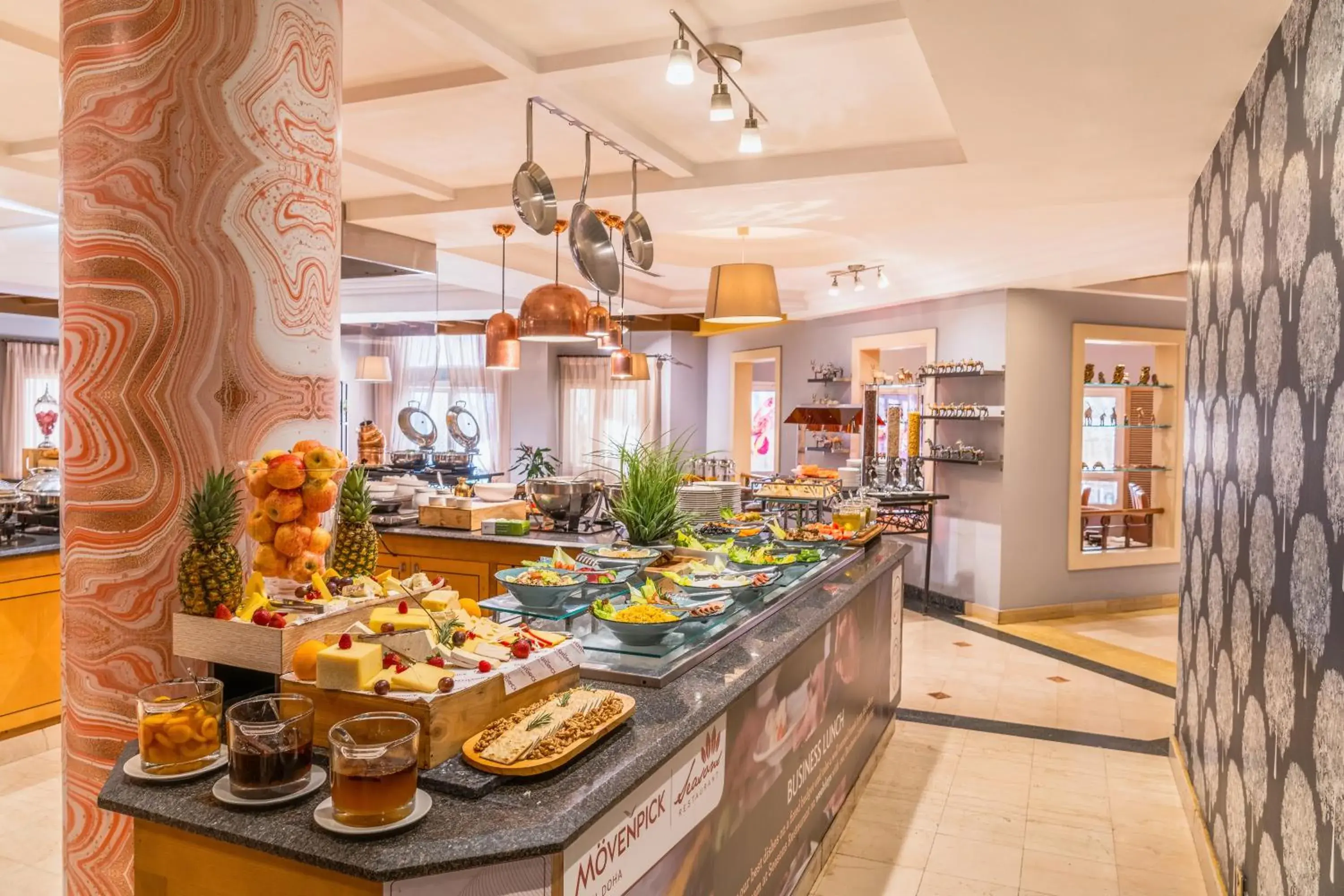 Breakfast in Mövenpick Hotel Doha Breakfast in Mövenpick Hotel Doha