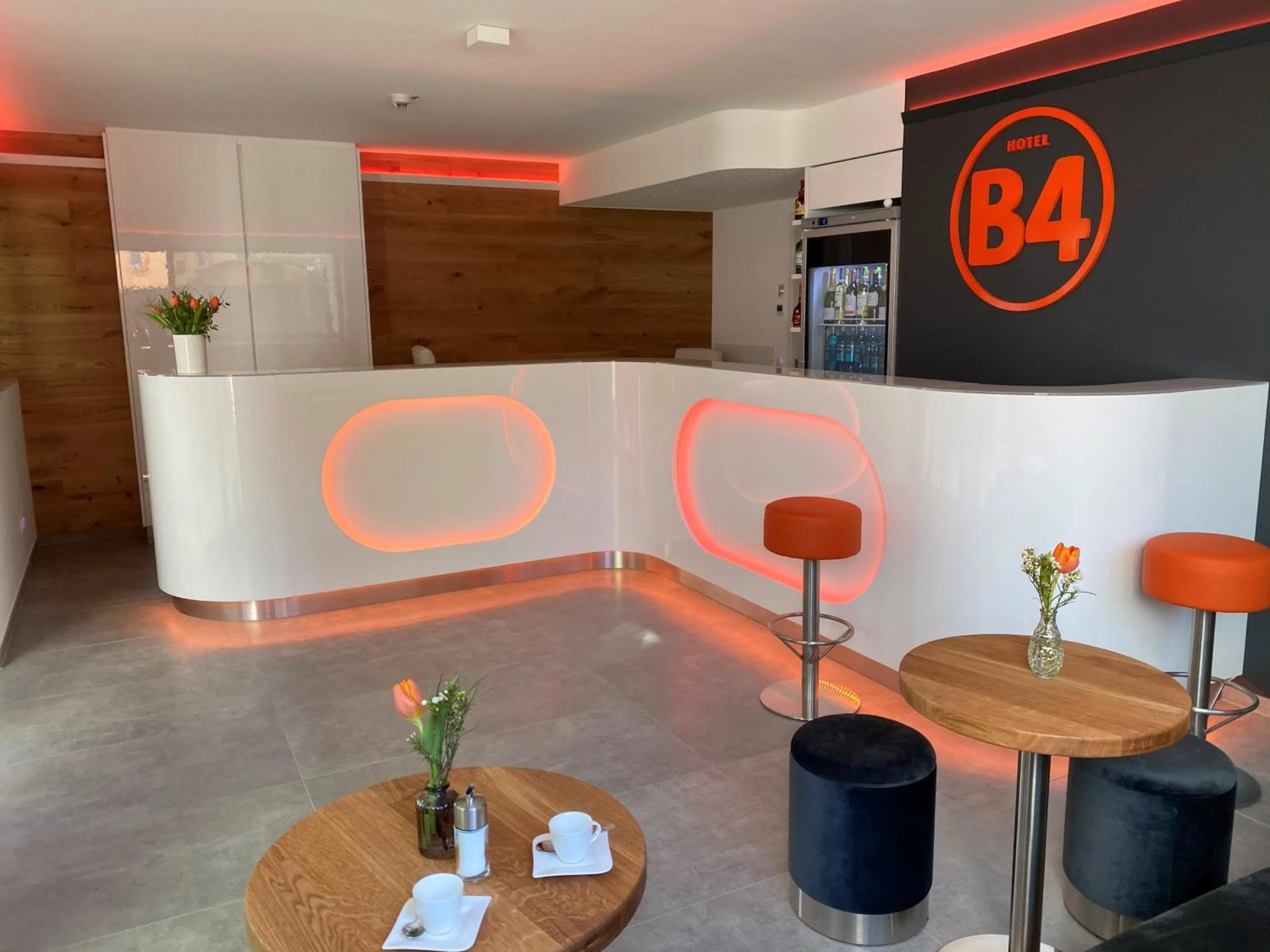 Lobby or reception in Hotel B4