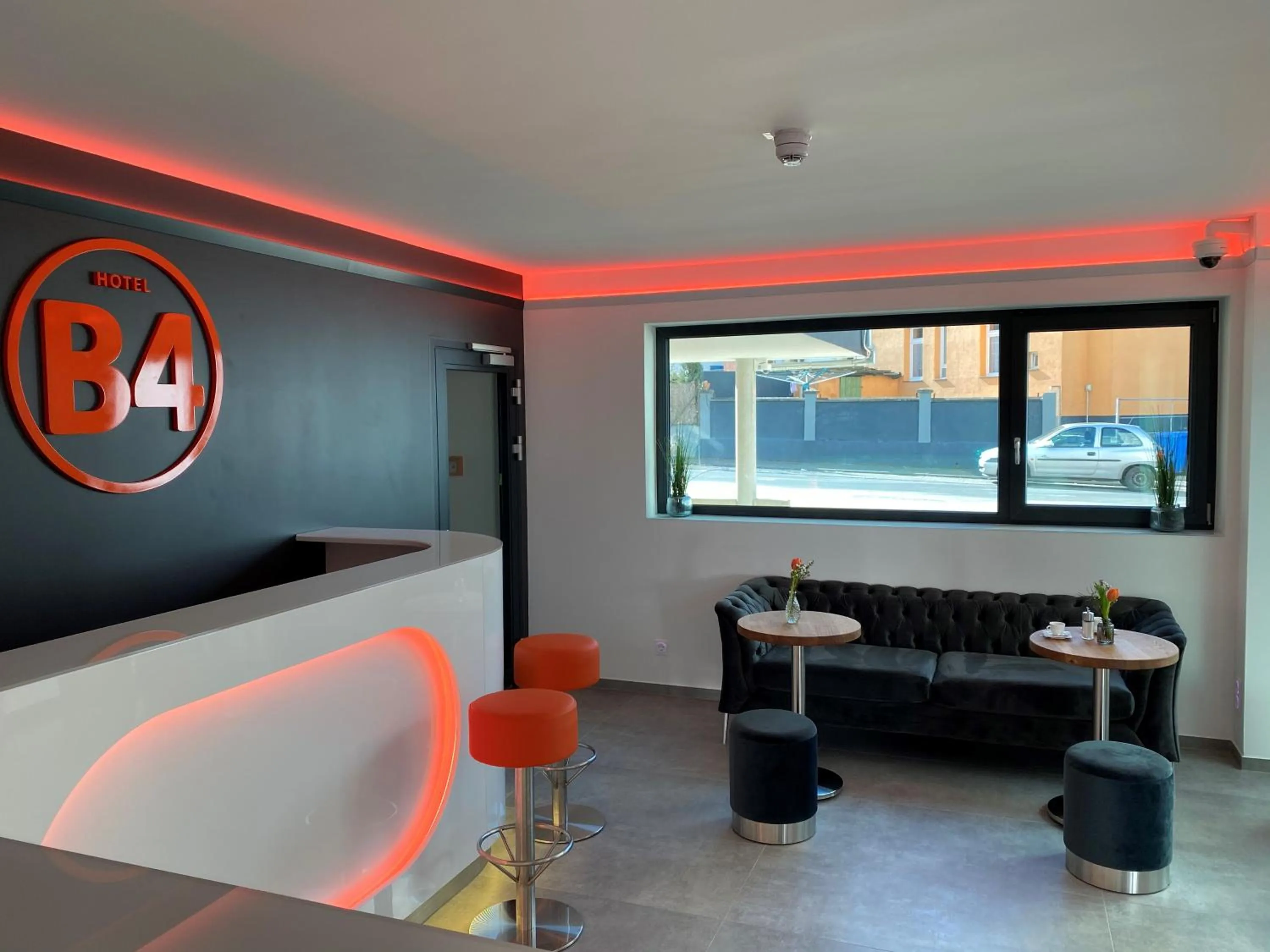 Lobby or reception in Hotel B4