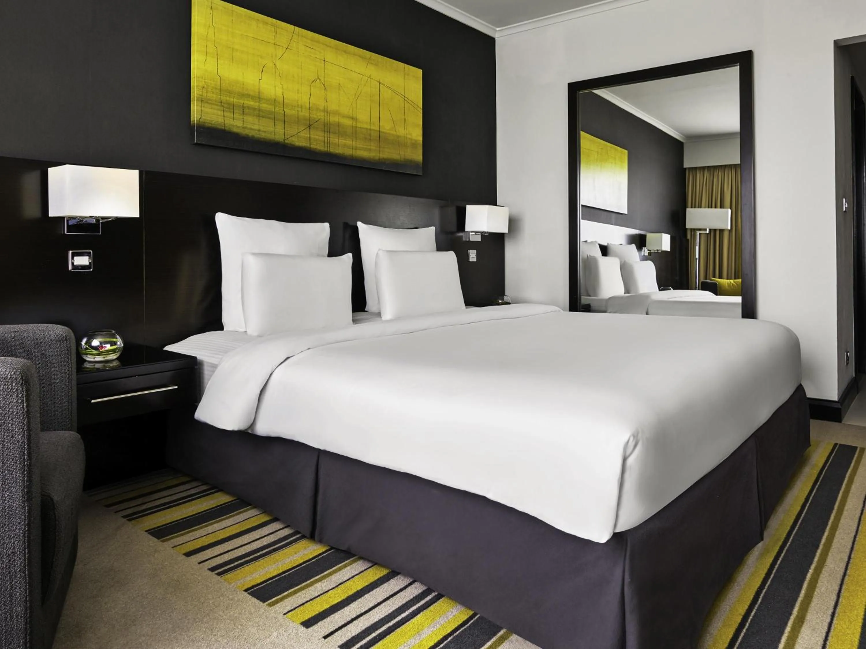 Bedroom, Bed in Pullman Dubai Creek City Centre