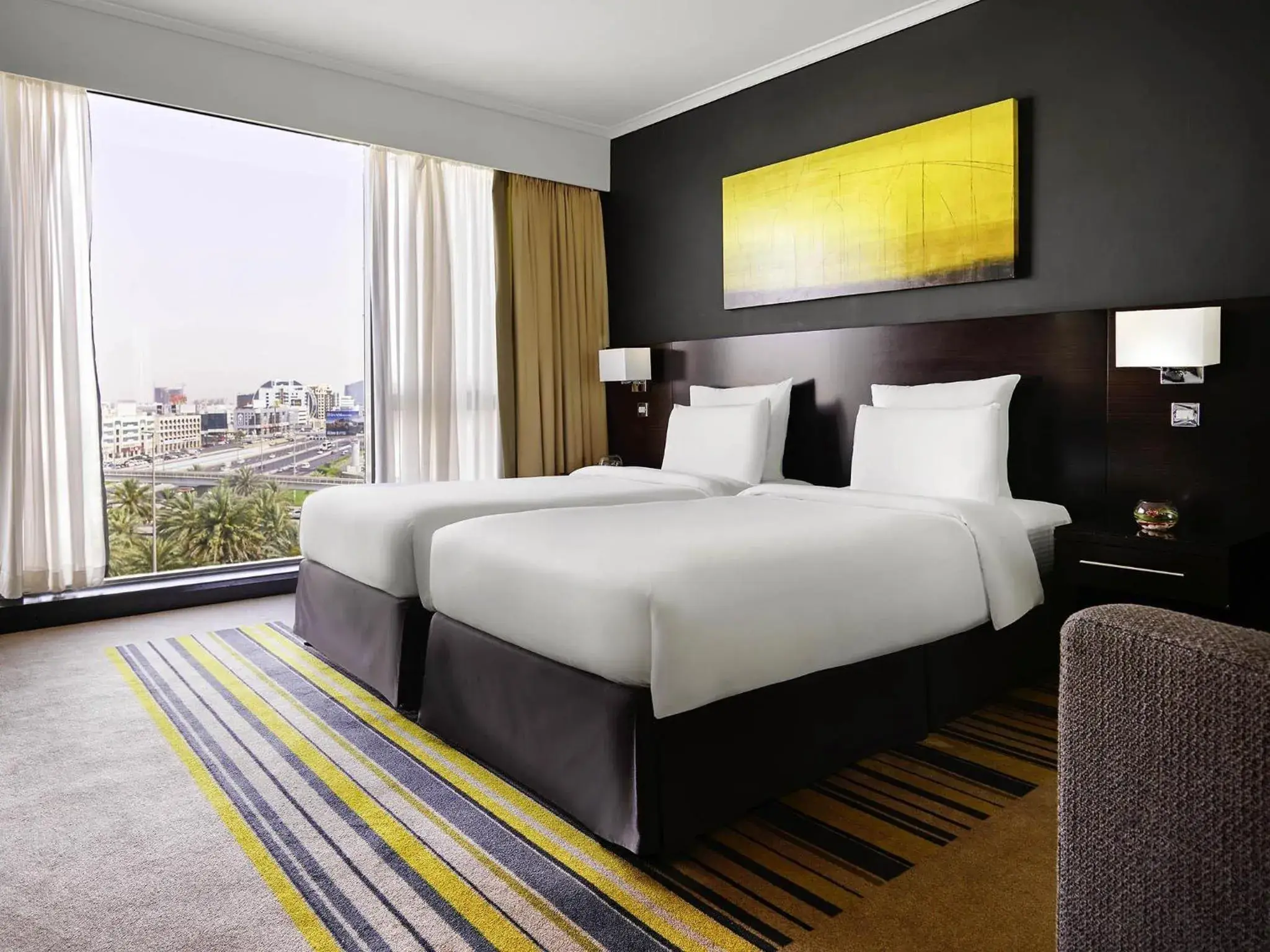 Bedroom, Bed in Pullman Dubai Creek City Centre Bedroom, Bed in Pullman Dubai Creek City Centre