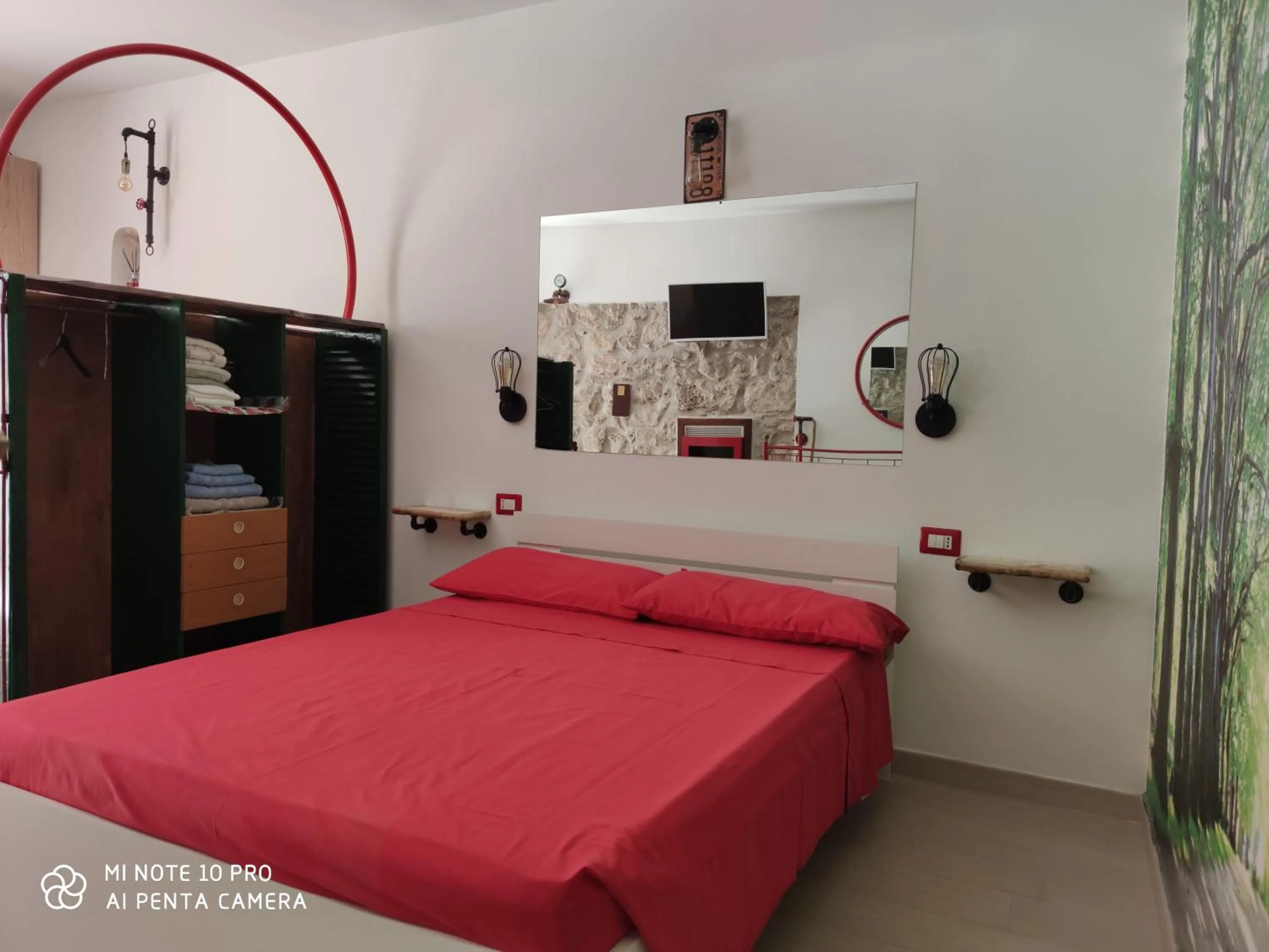 Bed in La Cantina di Giuliano