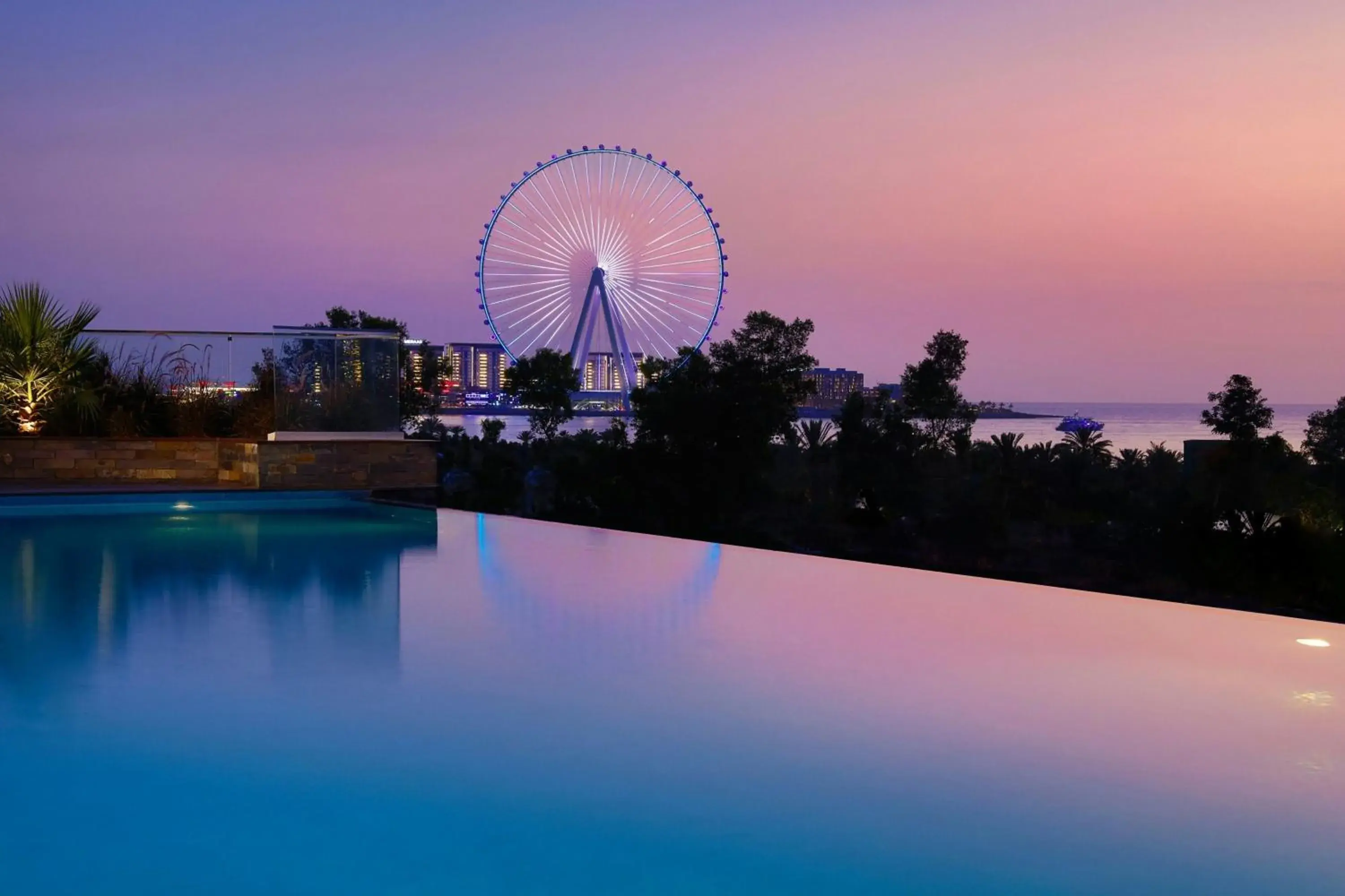 Swimming pool in Al Habtoor Grand Resort, Autograph Collection Swimming pool in Al Habtoor Grand Resort, Autograph Collection