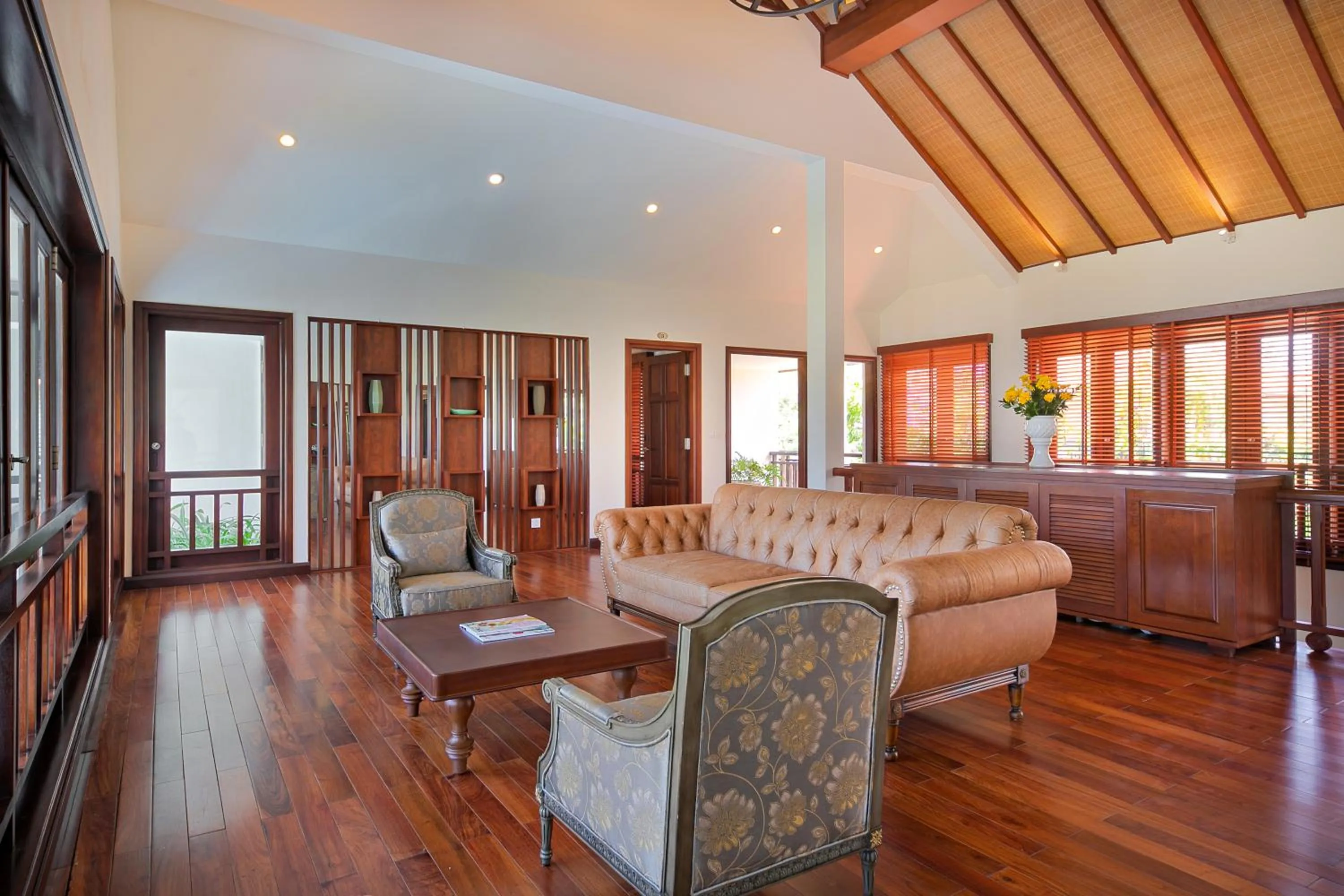 Seating area in Abogo Resort Villas Luxury Da Nang