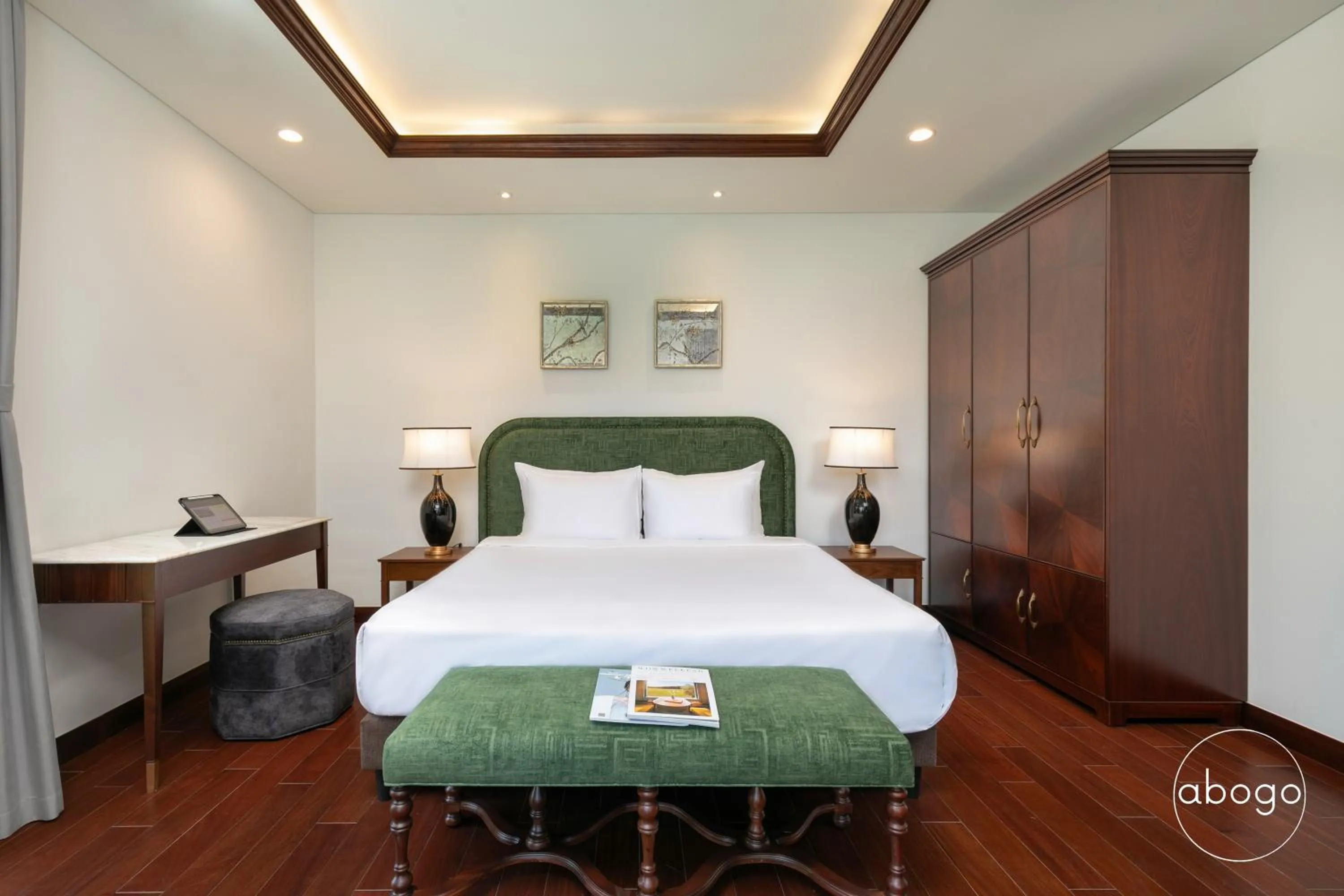 Bed in Abogo Resort Villas Luxury Da Nang