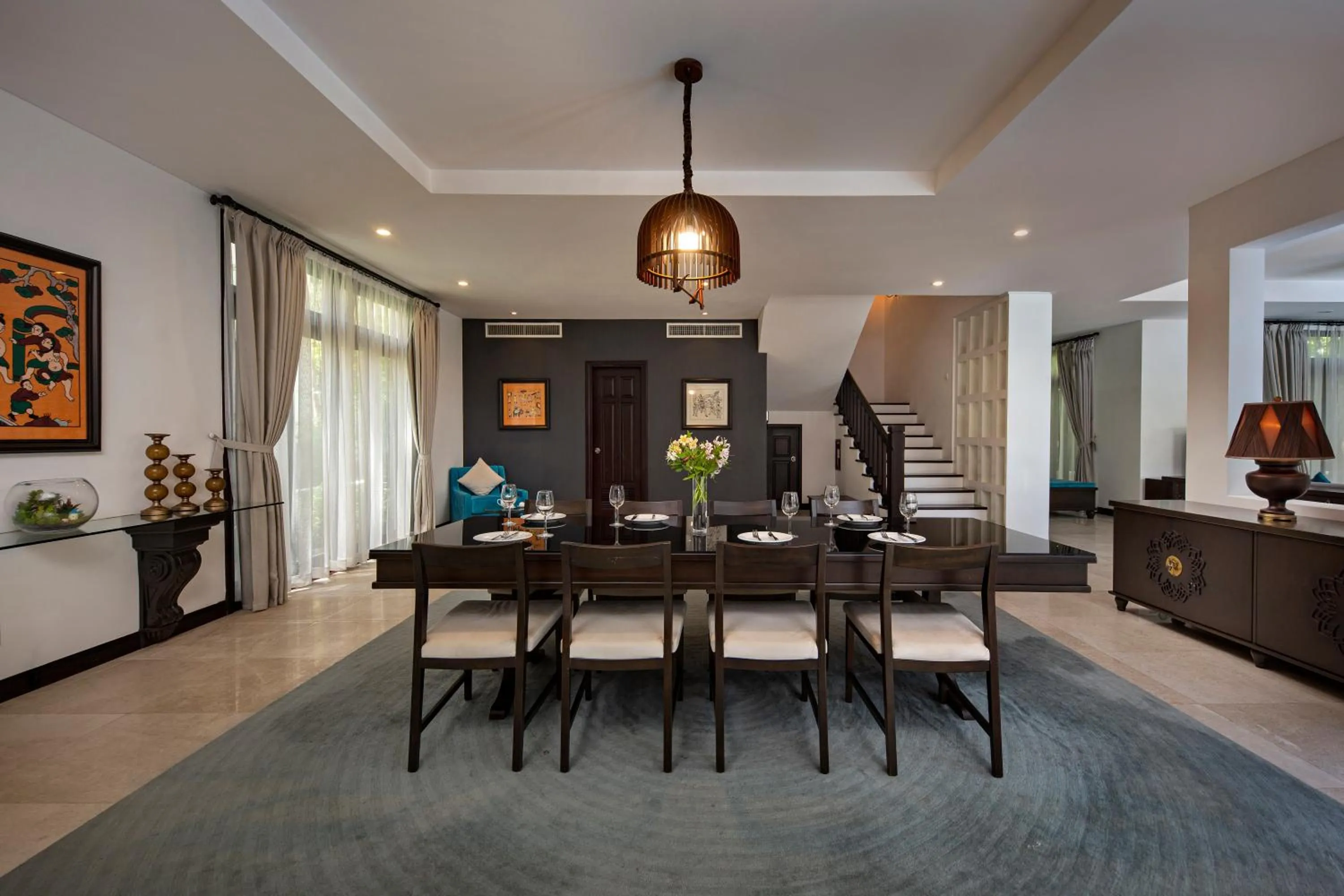 Kitchen or kitchenette in Abogo Resort Villas Luxury Da Nang