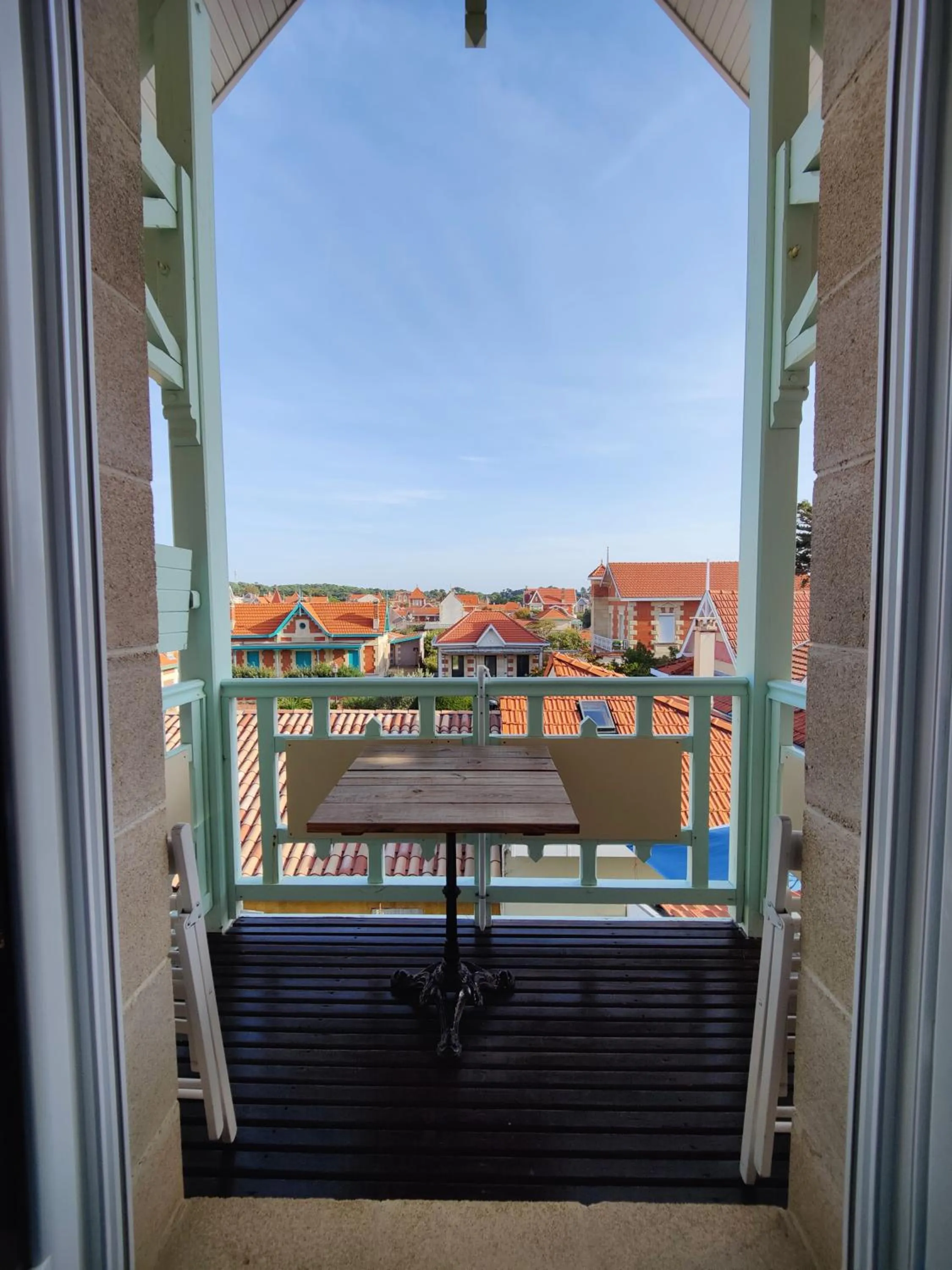 Balcony/Terrace in Hôtel Michelet Plage